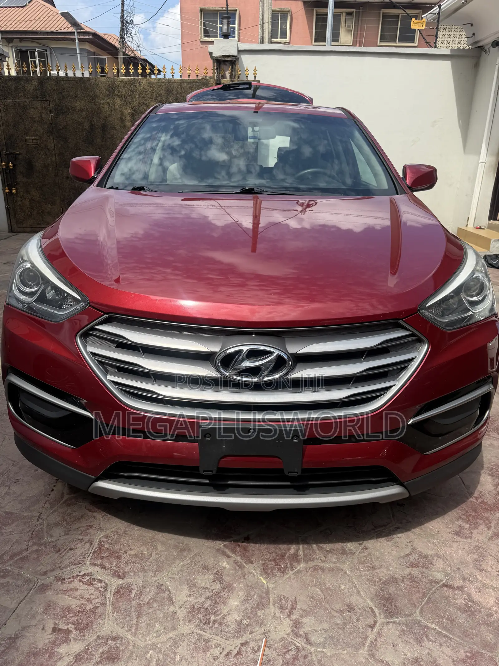 Hyundai Santa Fe SE FWD 2017 Red