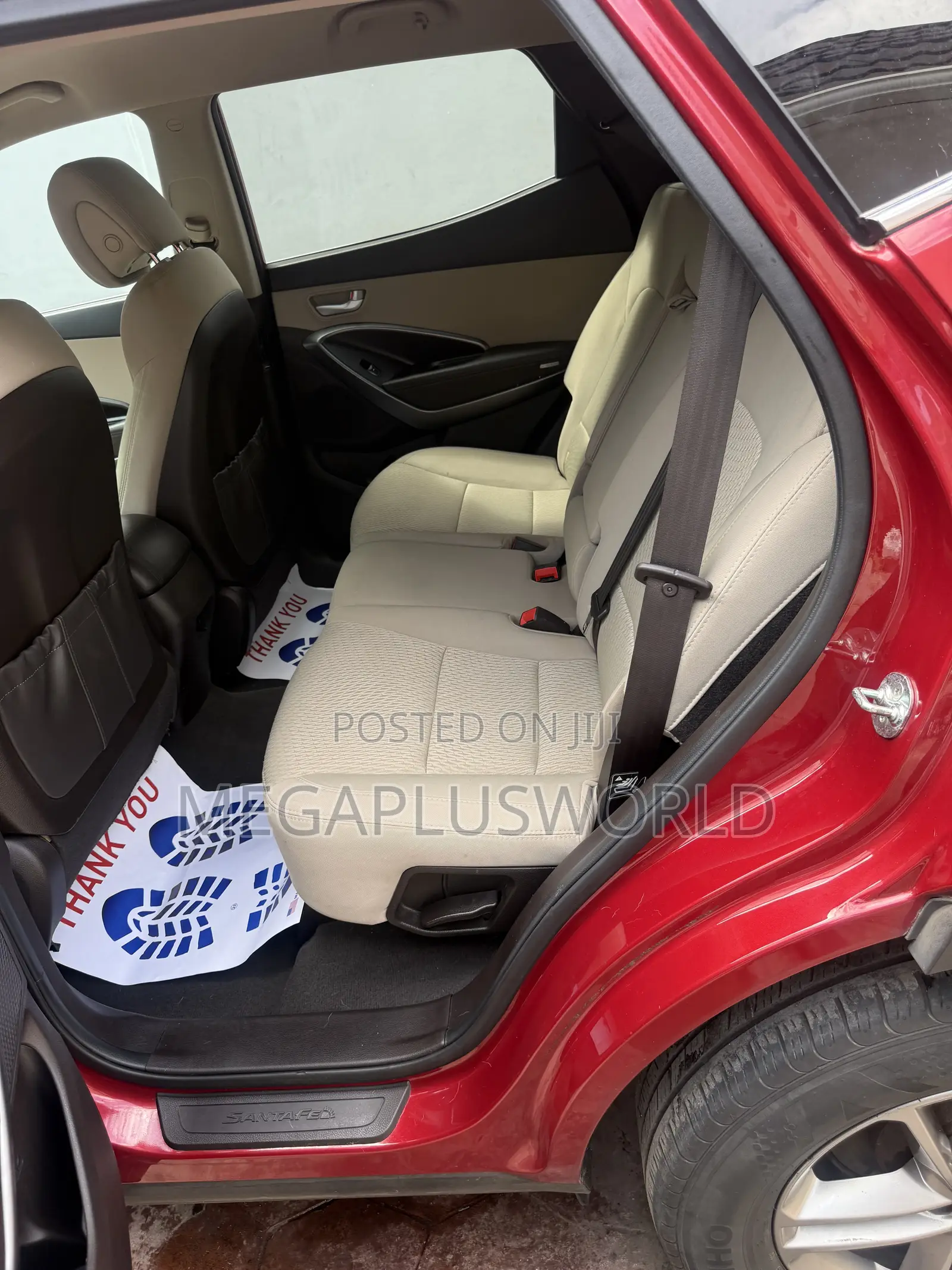 Hyundai Santa Fe SE FWD 2017 Red