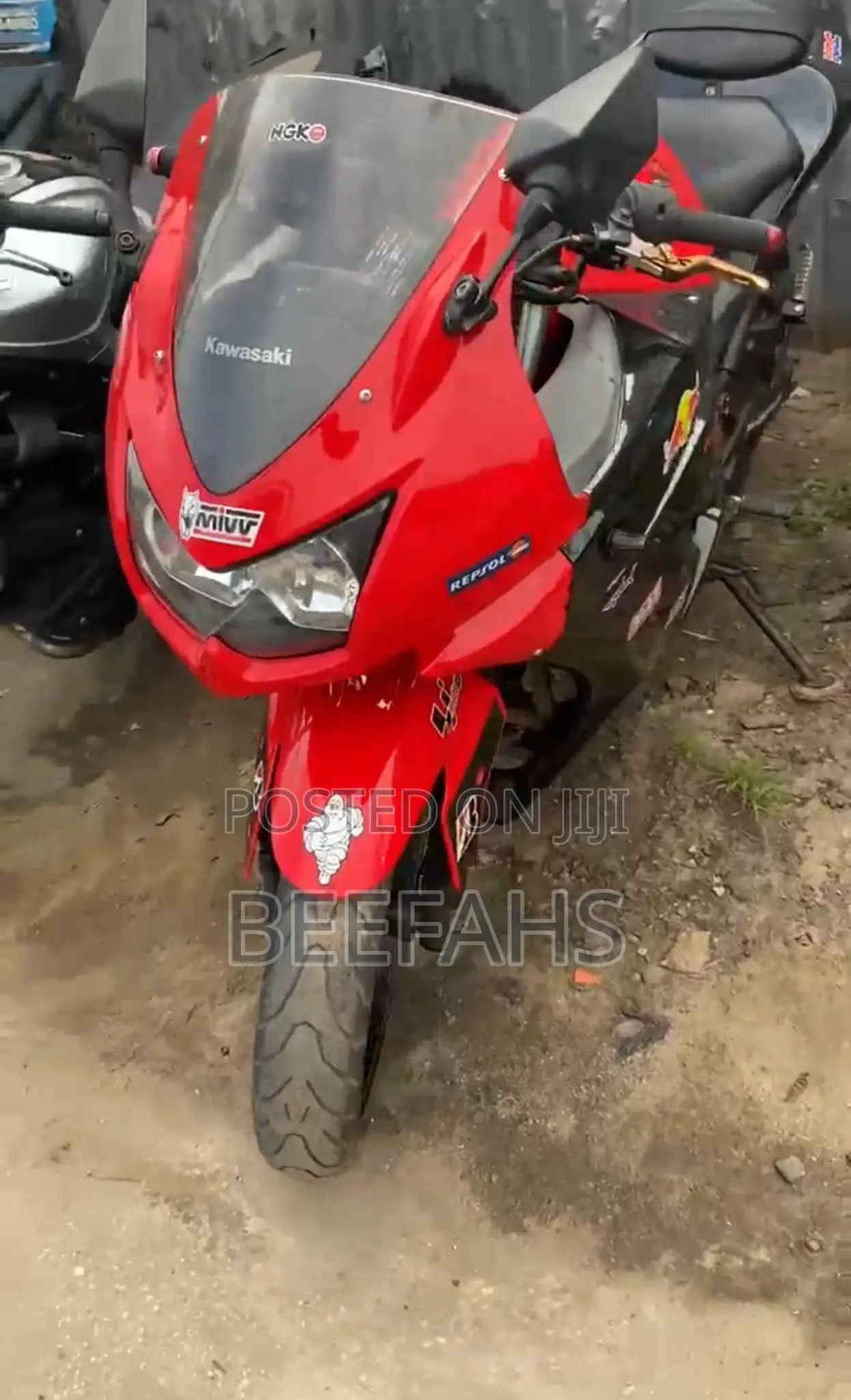 Kawasaki Bike 2013 Red
