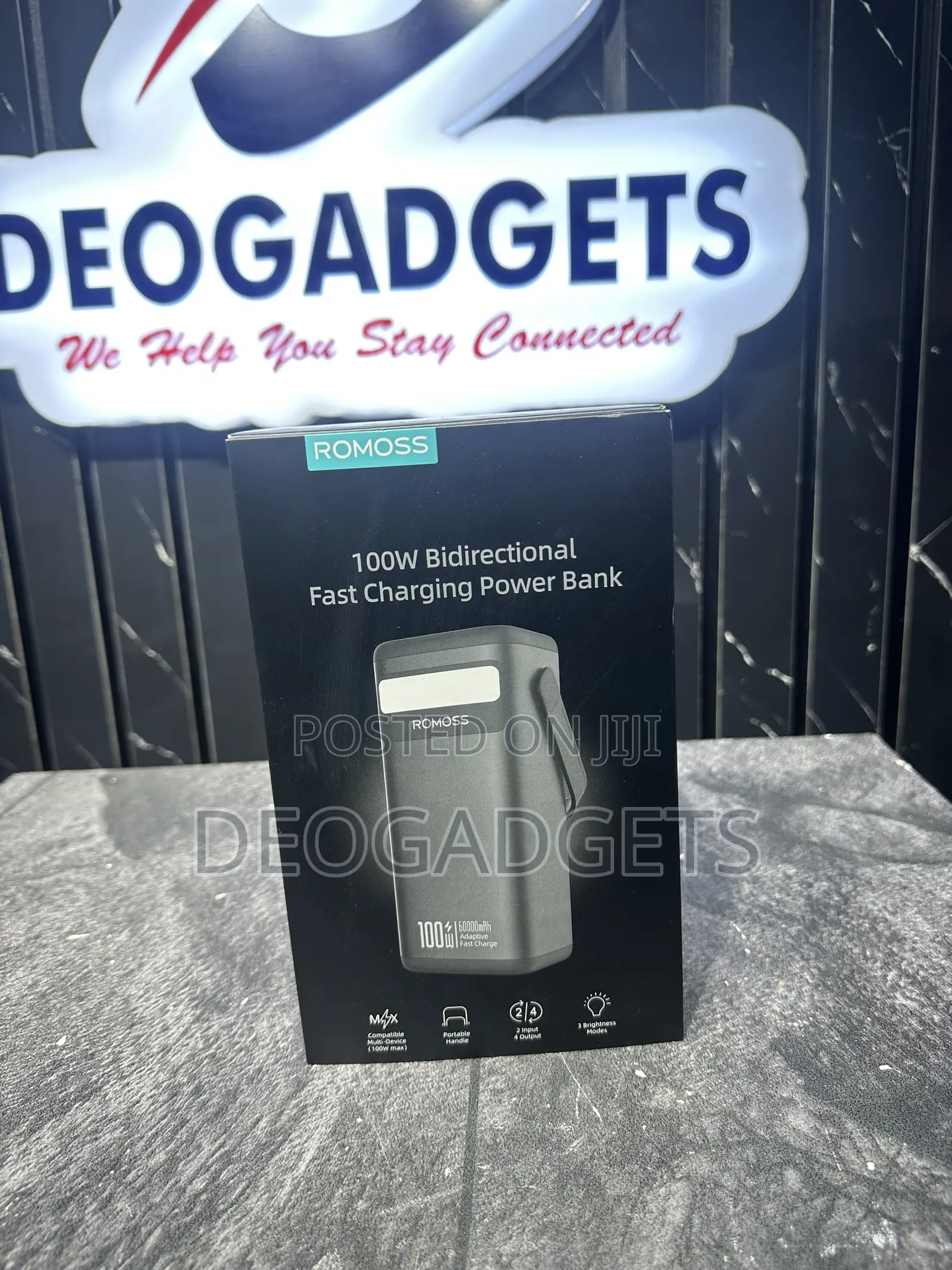 100w, 60,000mah Romoss Powerbank