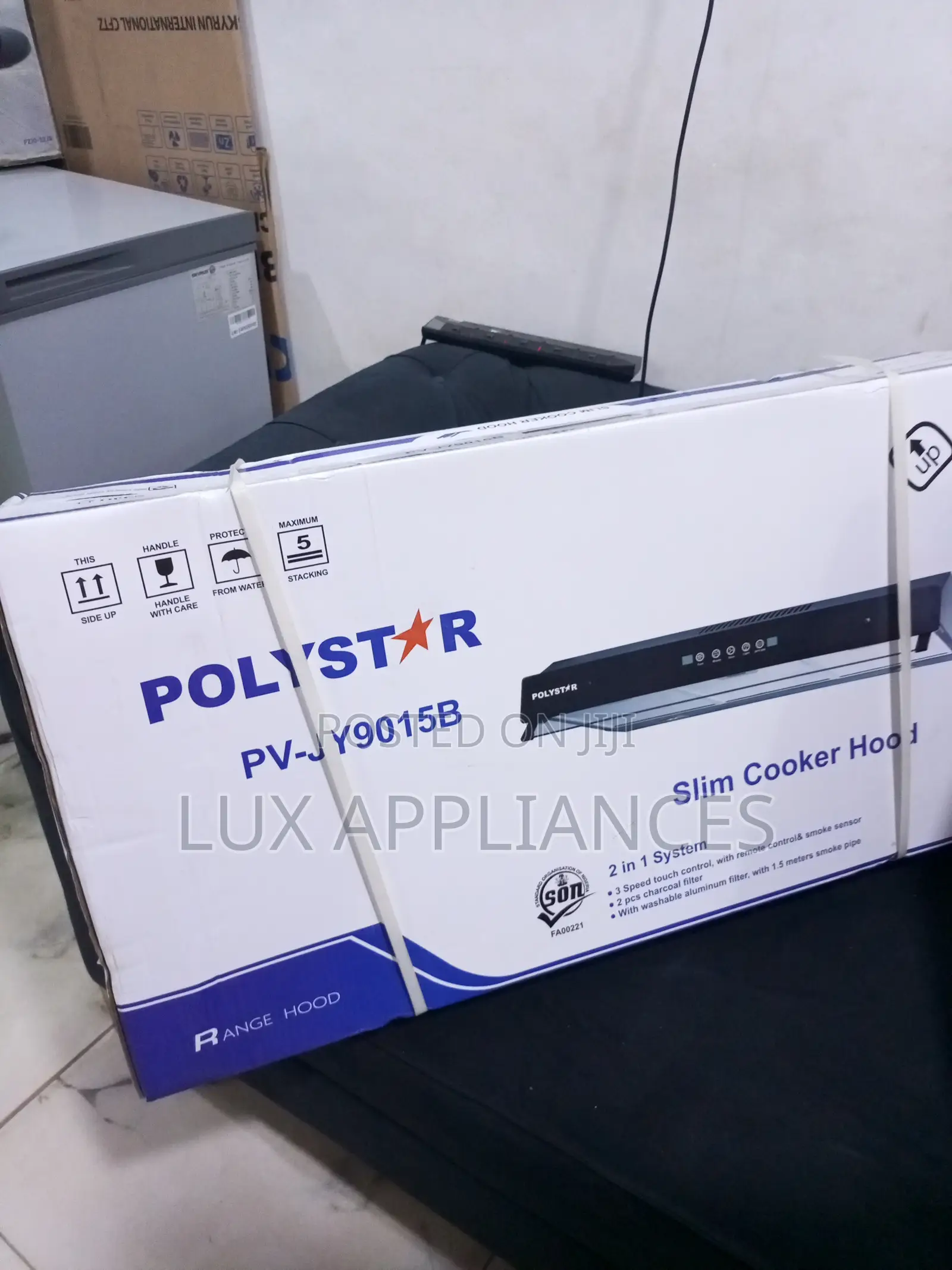 Polystar Digital Cooker Hood Pv-Jy9015b With Led Light