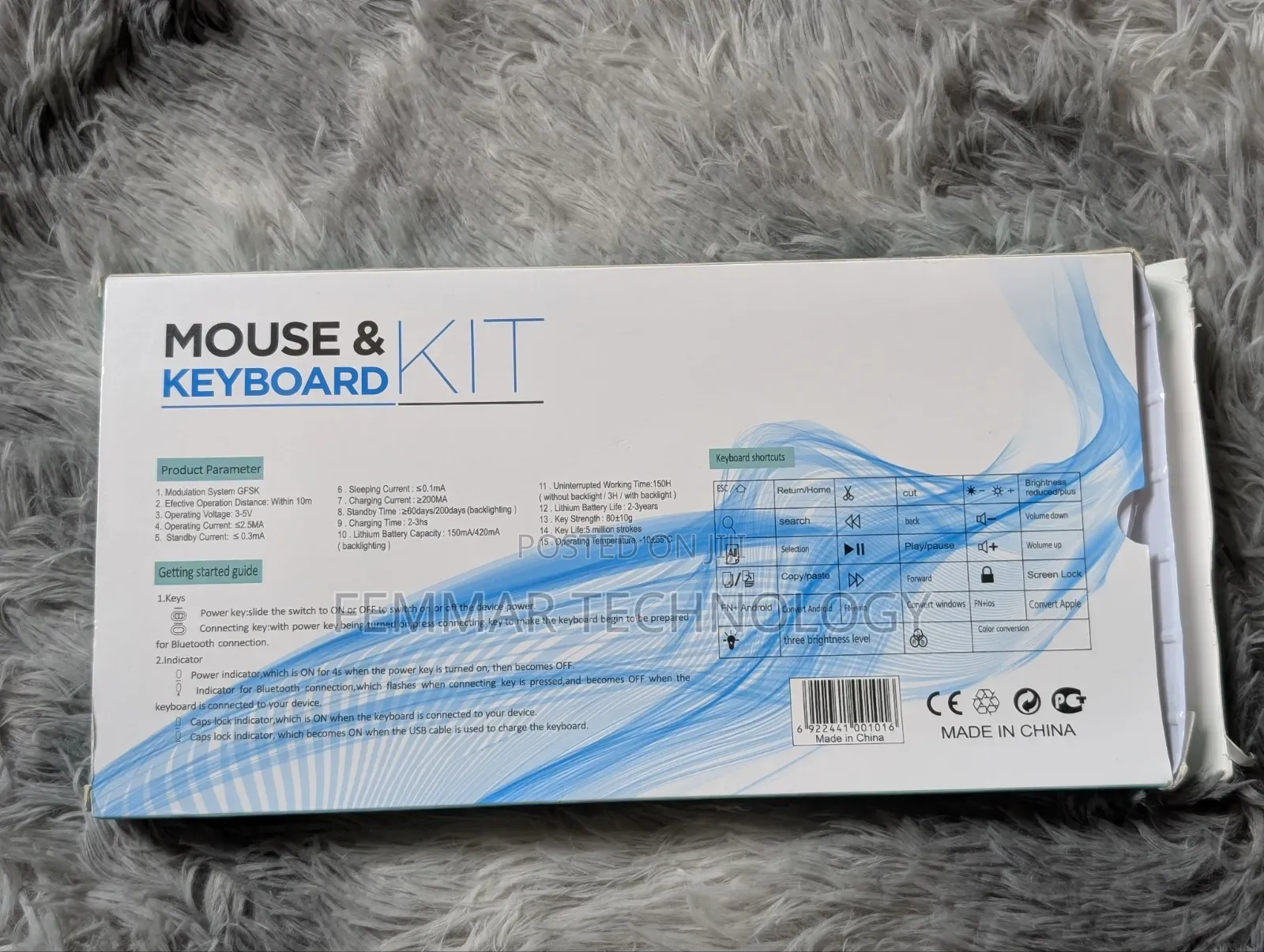 Wireless Keyboard and Mouse Kit