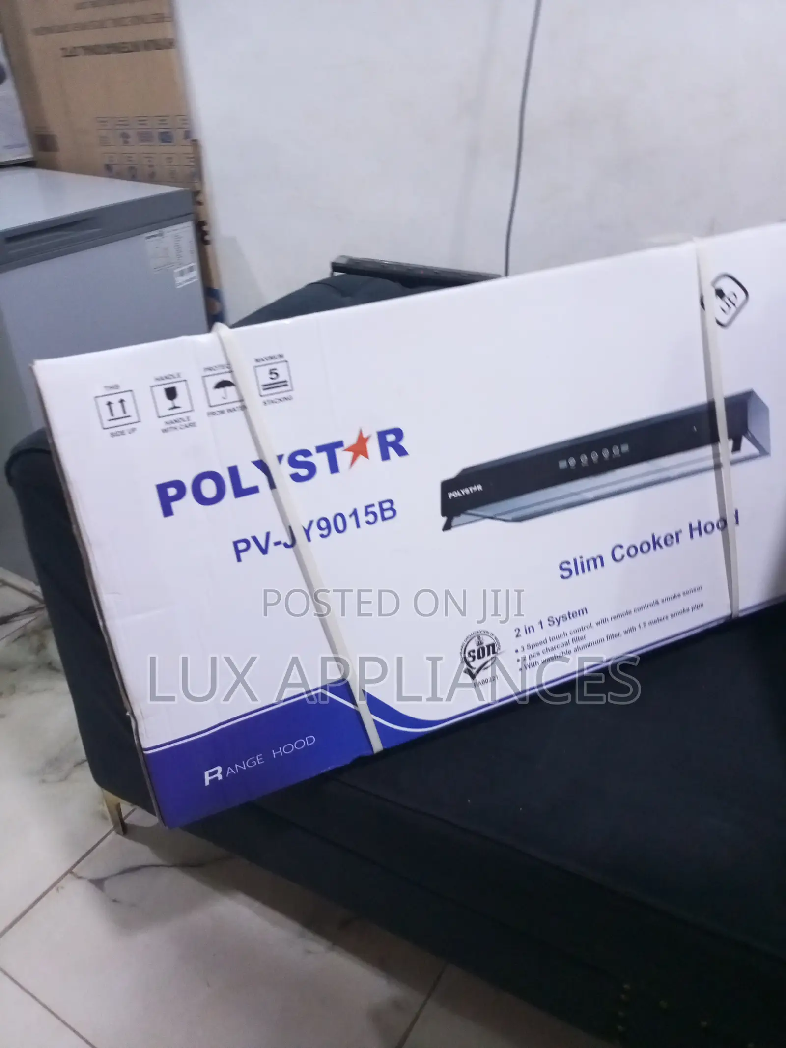 Polystar Cooker Hood With Carbon Filter Pv-Jy9015b