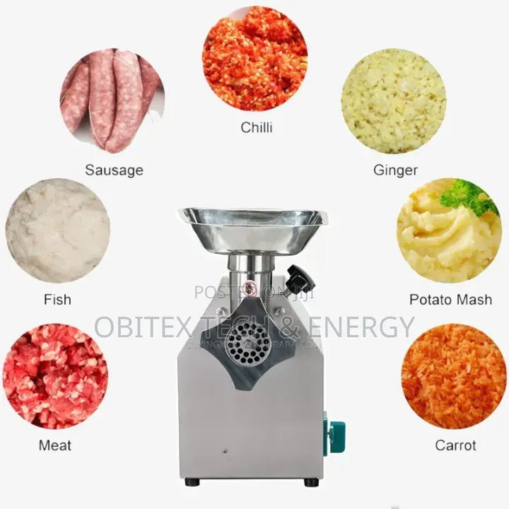 12-42 Stainless Steel Meat Mincer Ak22mm (6mm 8mm Plates,.