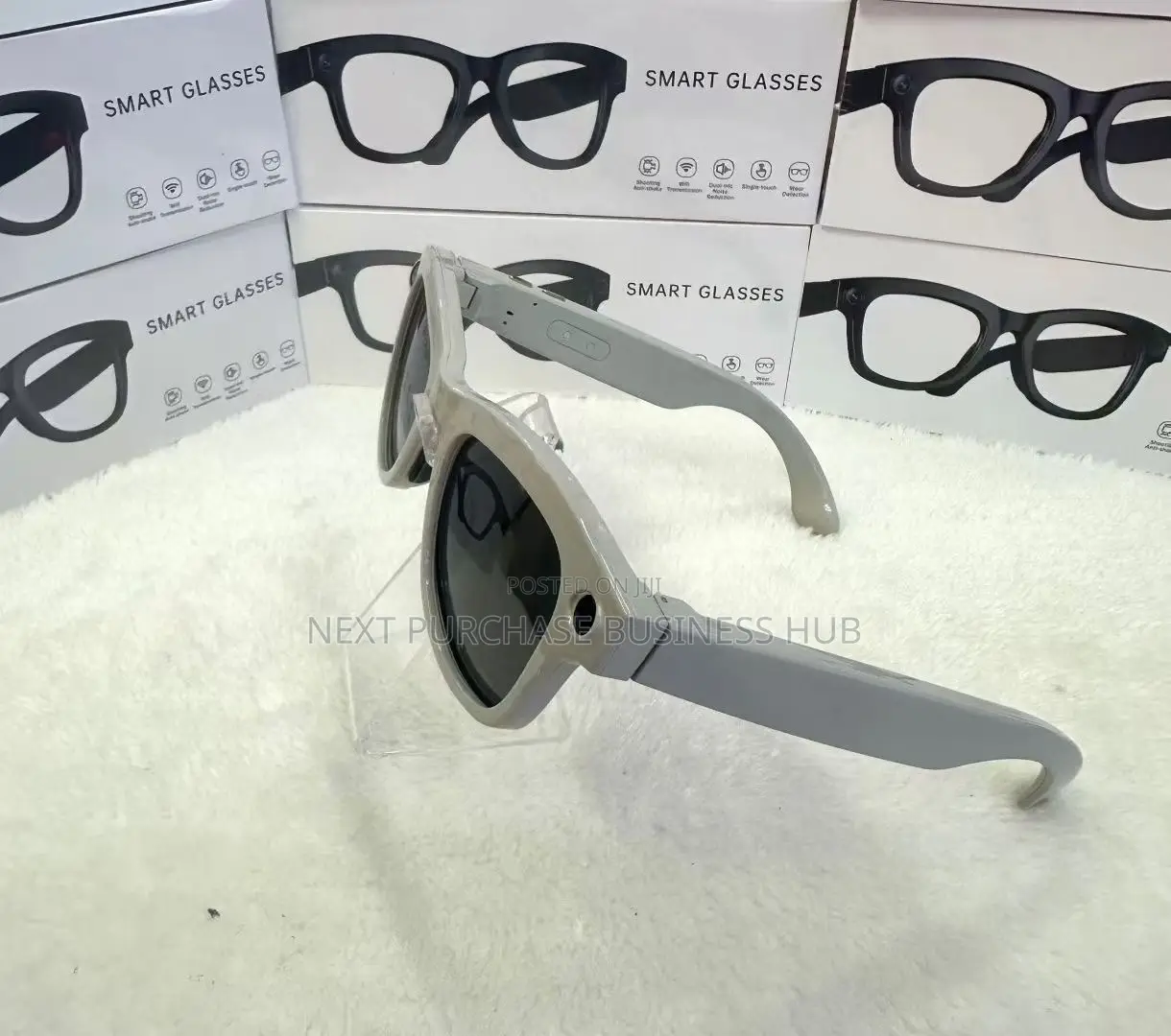 M01 Ai Smart Camera Glasses Color Red and Grey