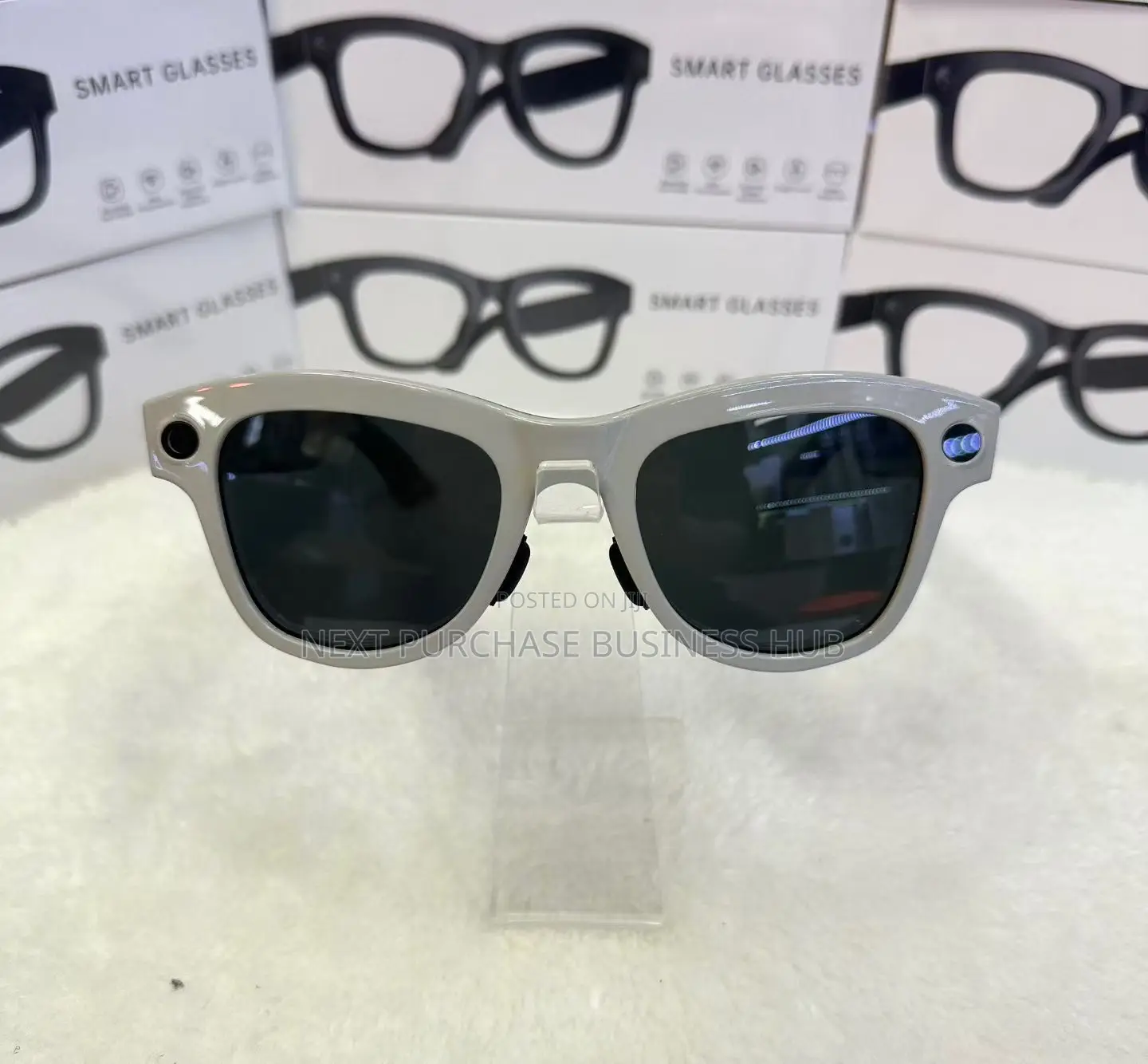 M01 Ai Smart Camera Glasses Color Red and Grey