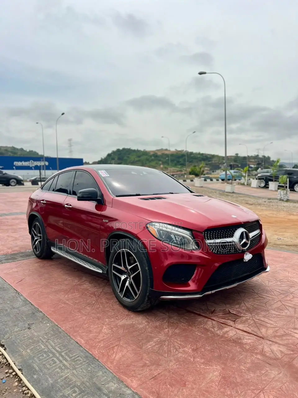 Mercedes-Benz GLE-Class AMG GLE 43 4MATIC 2017 Maroon