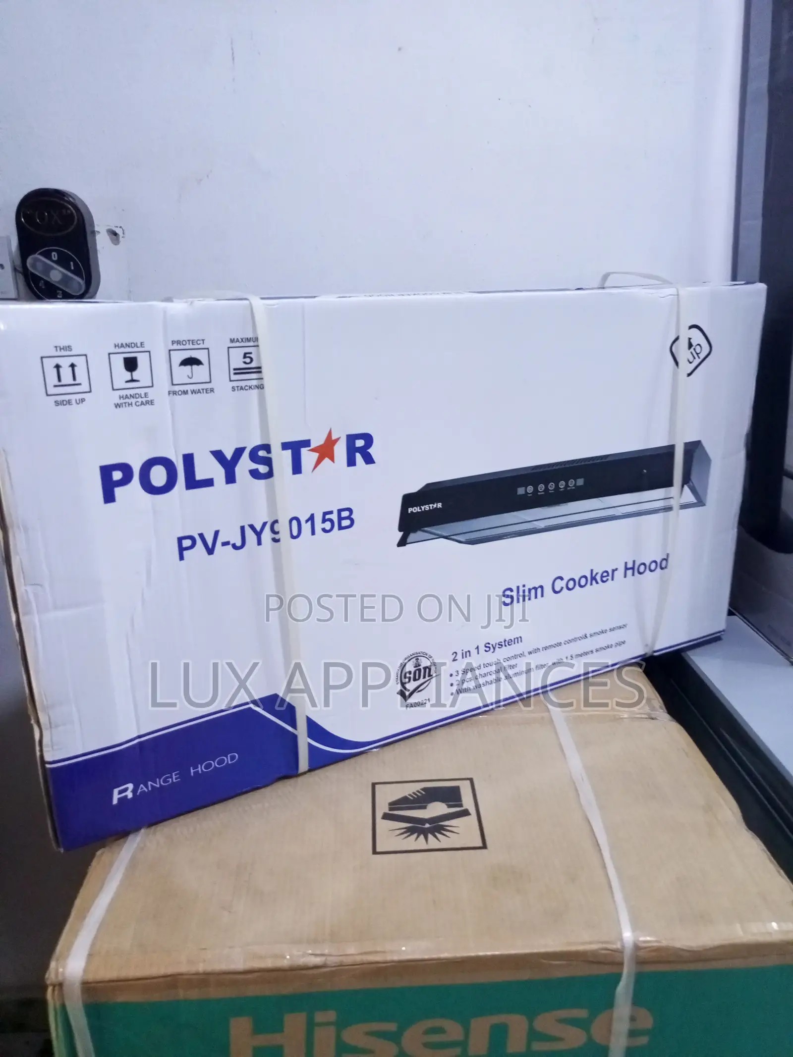 Polystar Slim Cooker Hood With 3 Speed Control