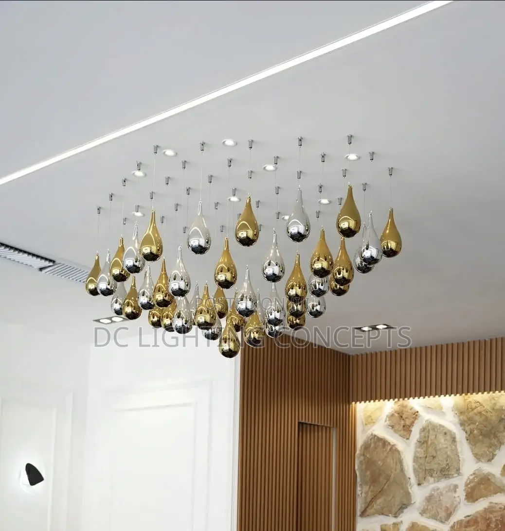 Modern Nordic Led Ball Crystal Pendant Light.