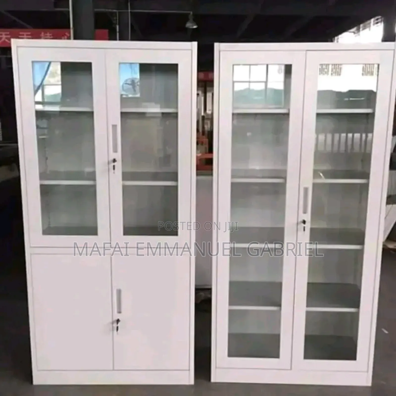 Full Height Shelves Cabinet