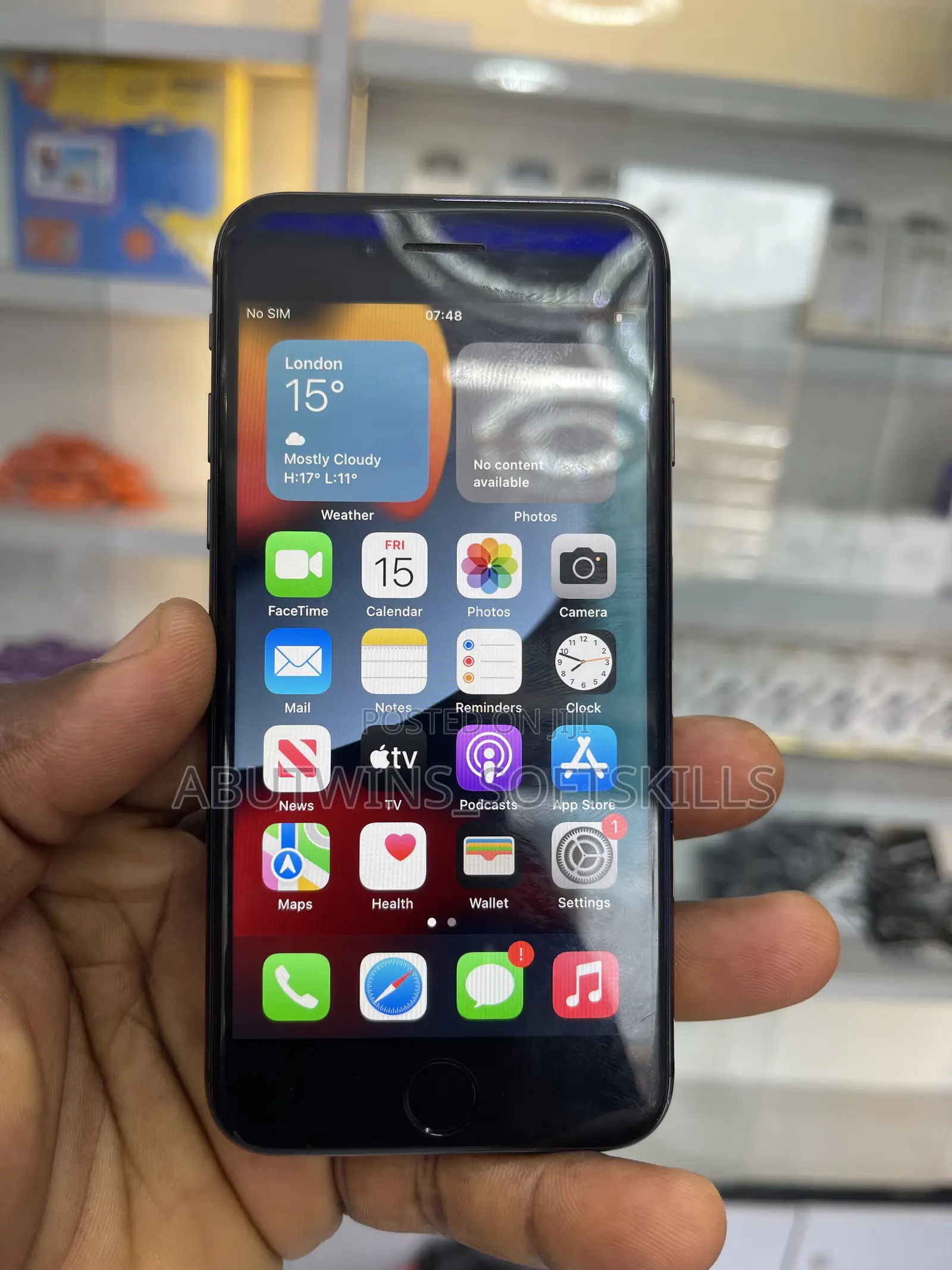 Apple iPhone 8 256 GB Black