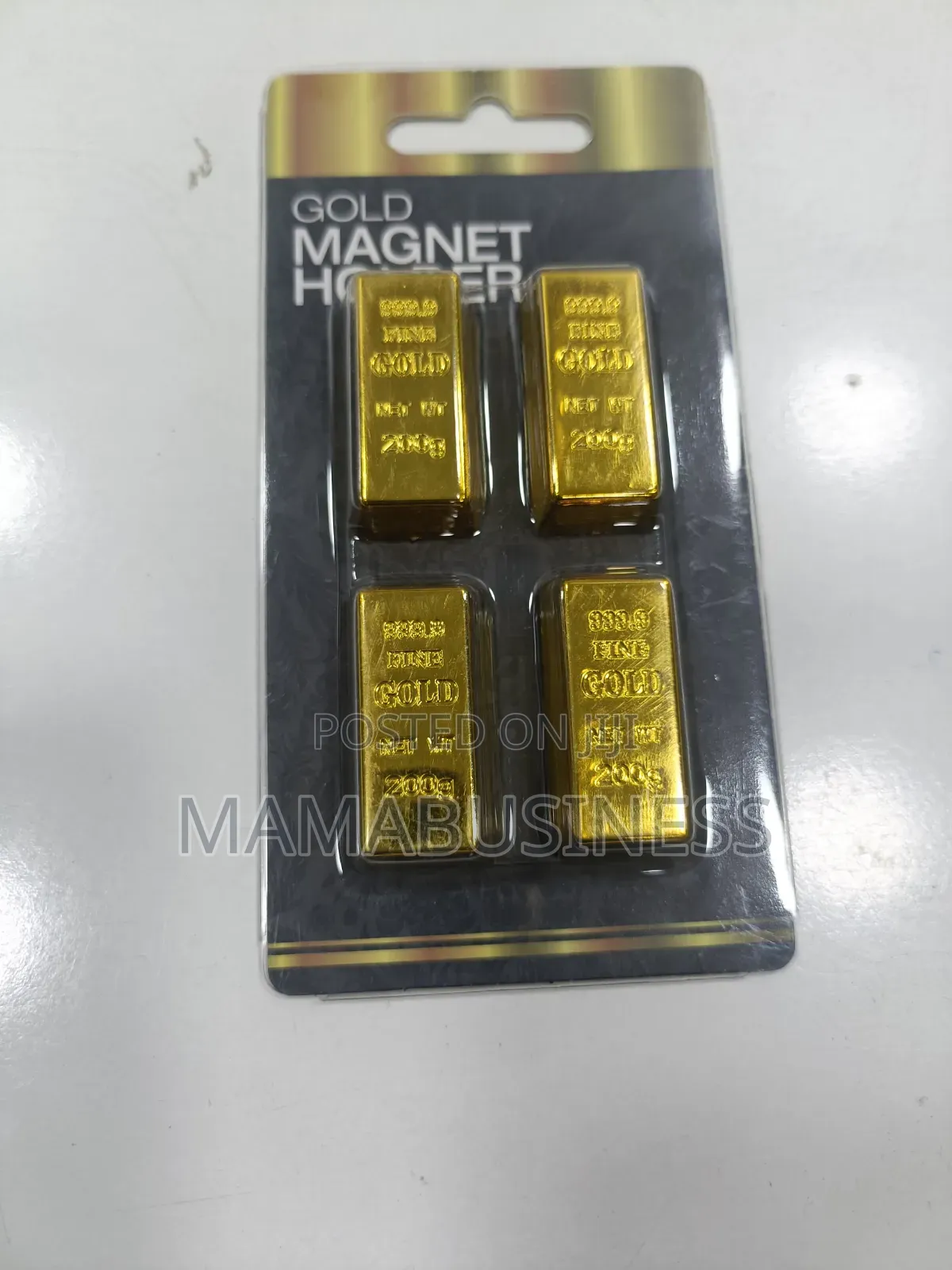 4 In 1 Mini Gold Bar Gold Props - 200g X 4