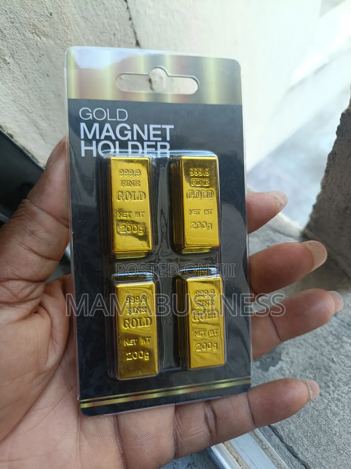 4 In 1 Mini Gold Bar Gold Props - 200g X 4