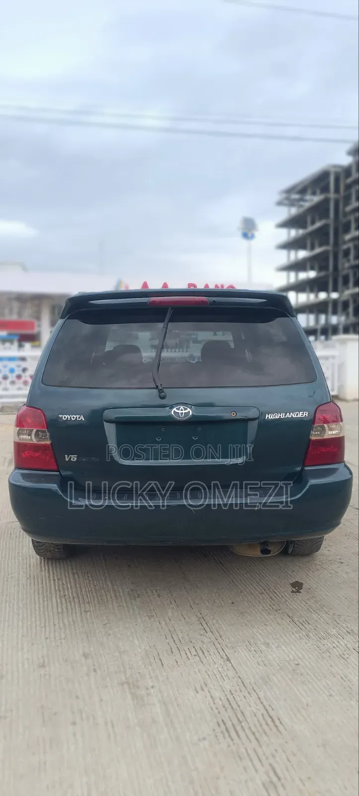 Toyota Highlander Limited V6 4x4 2004 Green