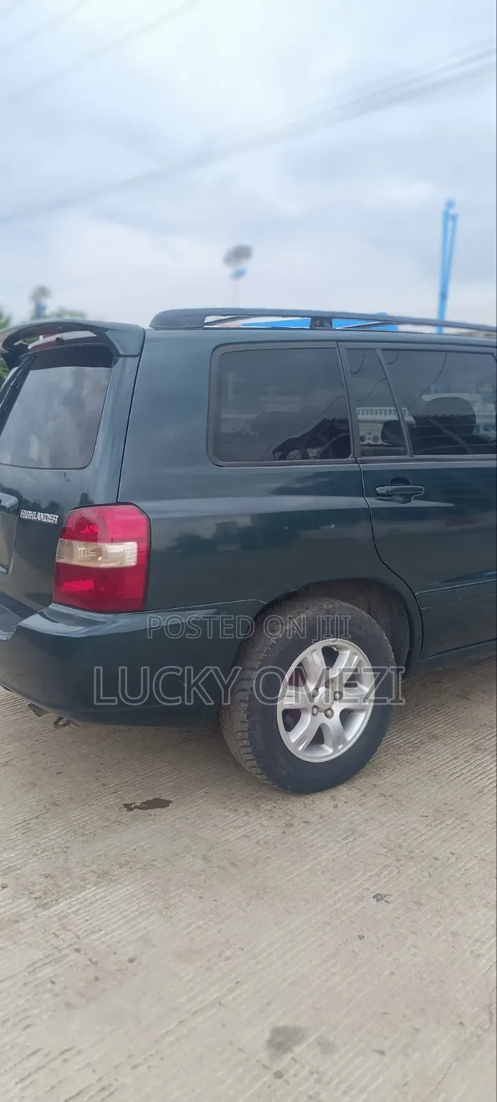 Toyota Highlander Limited V6 4x4 2004 Green