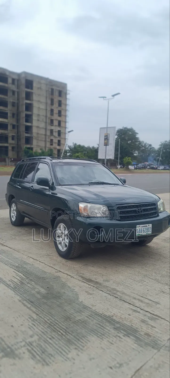 Toyota Highlander Limited V6 4x4 2004 Green