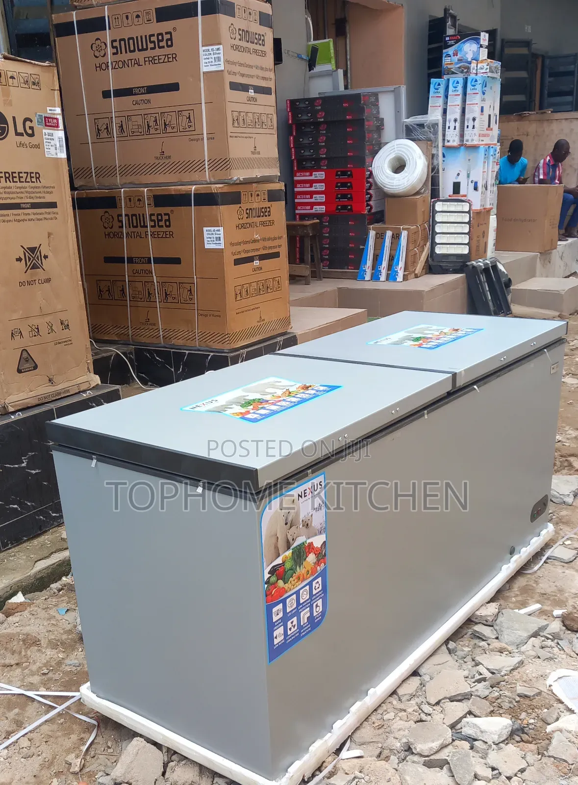 Nexus Double Door 605litters Deep Freezer 100%Copper 2yaers Warranty
