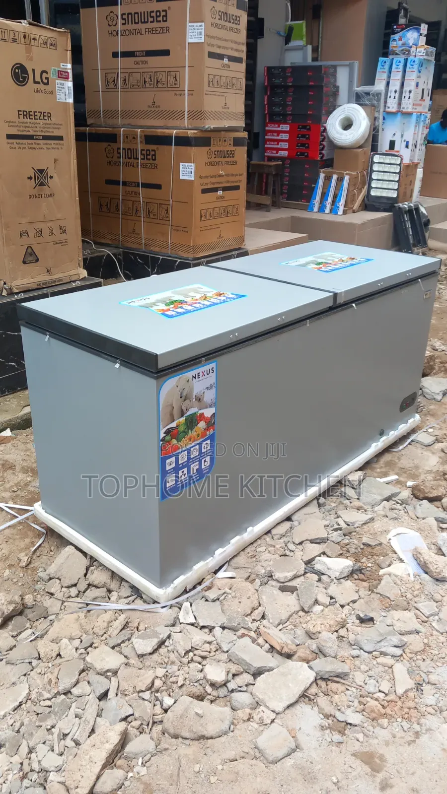 Nexus Double Door 605litters Deep Freezer 100%Copper 2yaers Warranty