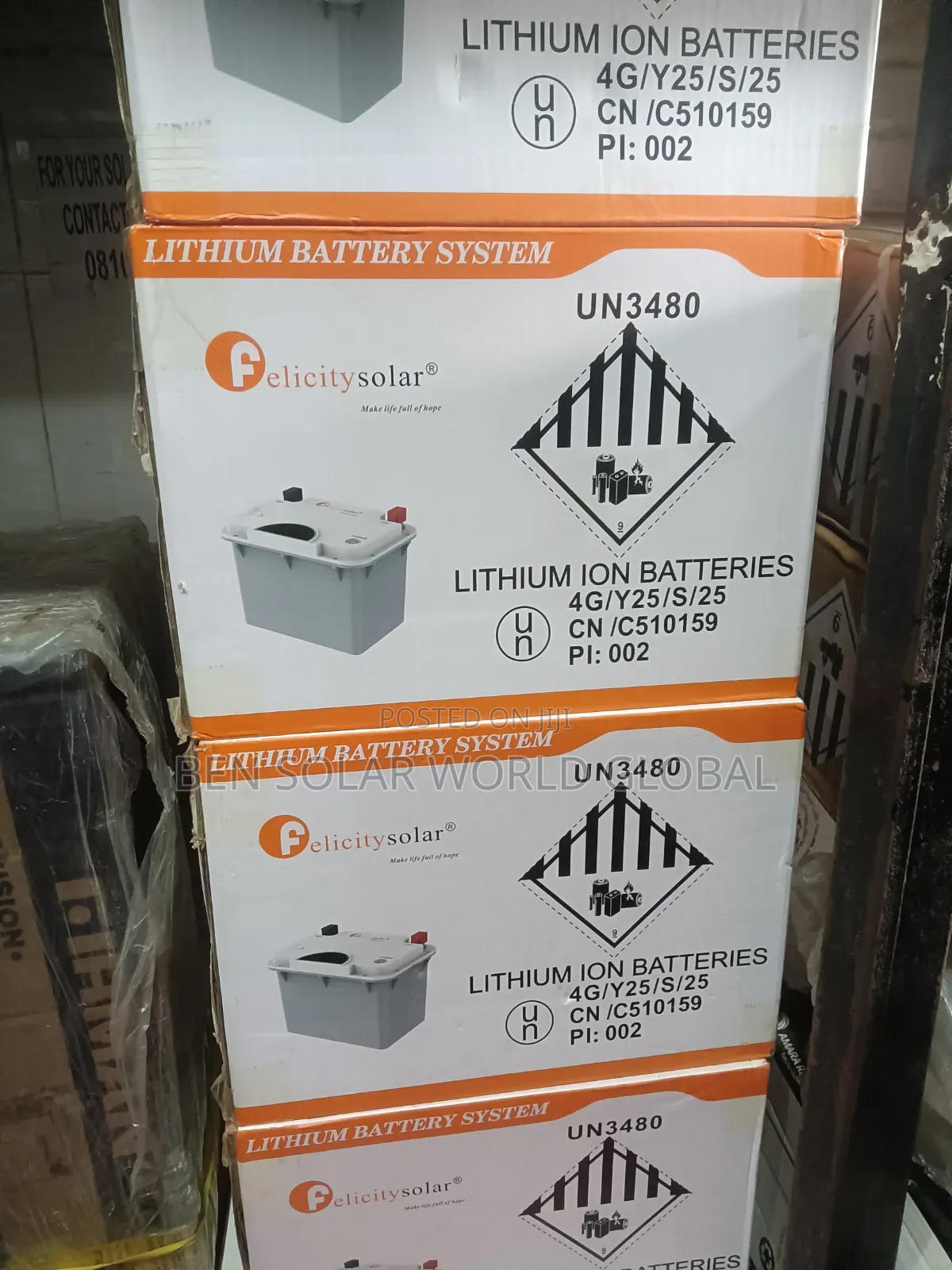 1.28kwh Felicity Lithium Battery 12v