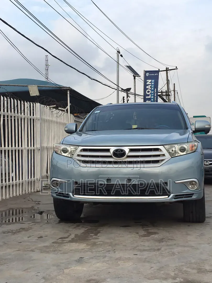 Toyota Highlander Limited 2008 Blue