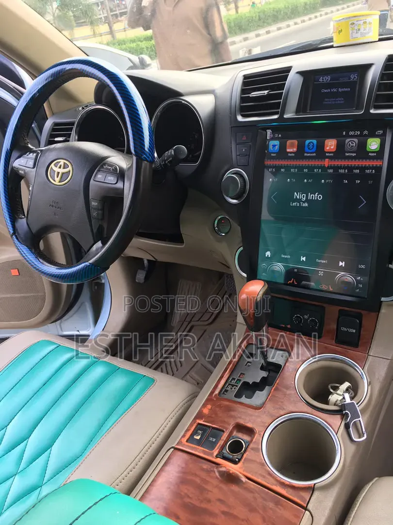 Toyota Highlander Limited 2008 Blue