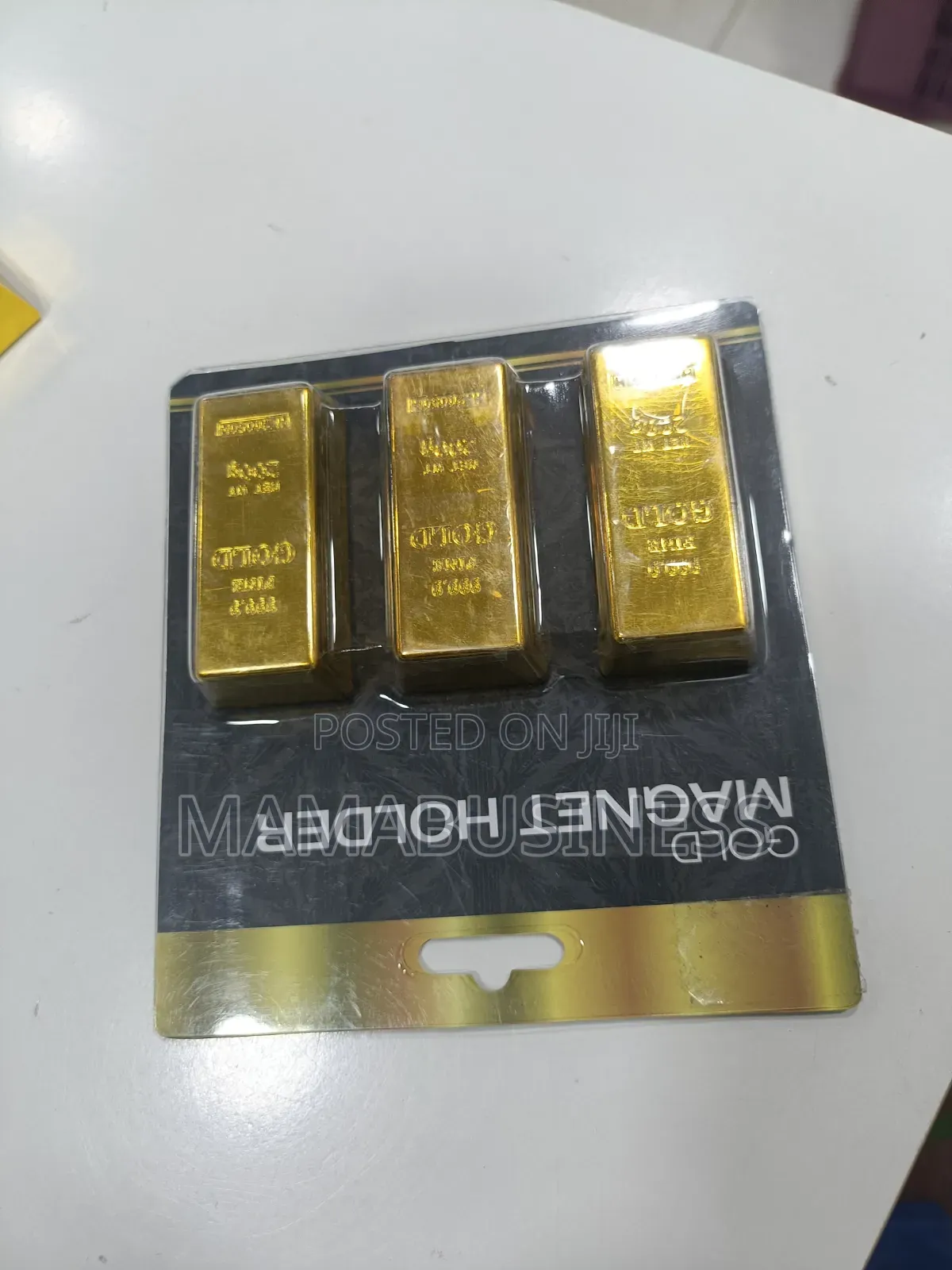 Gold Bar Gold Magnet Holder Set - 200g