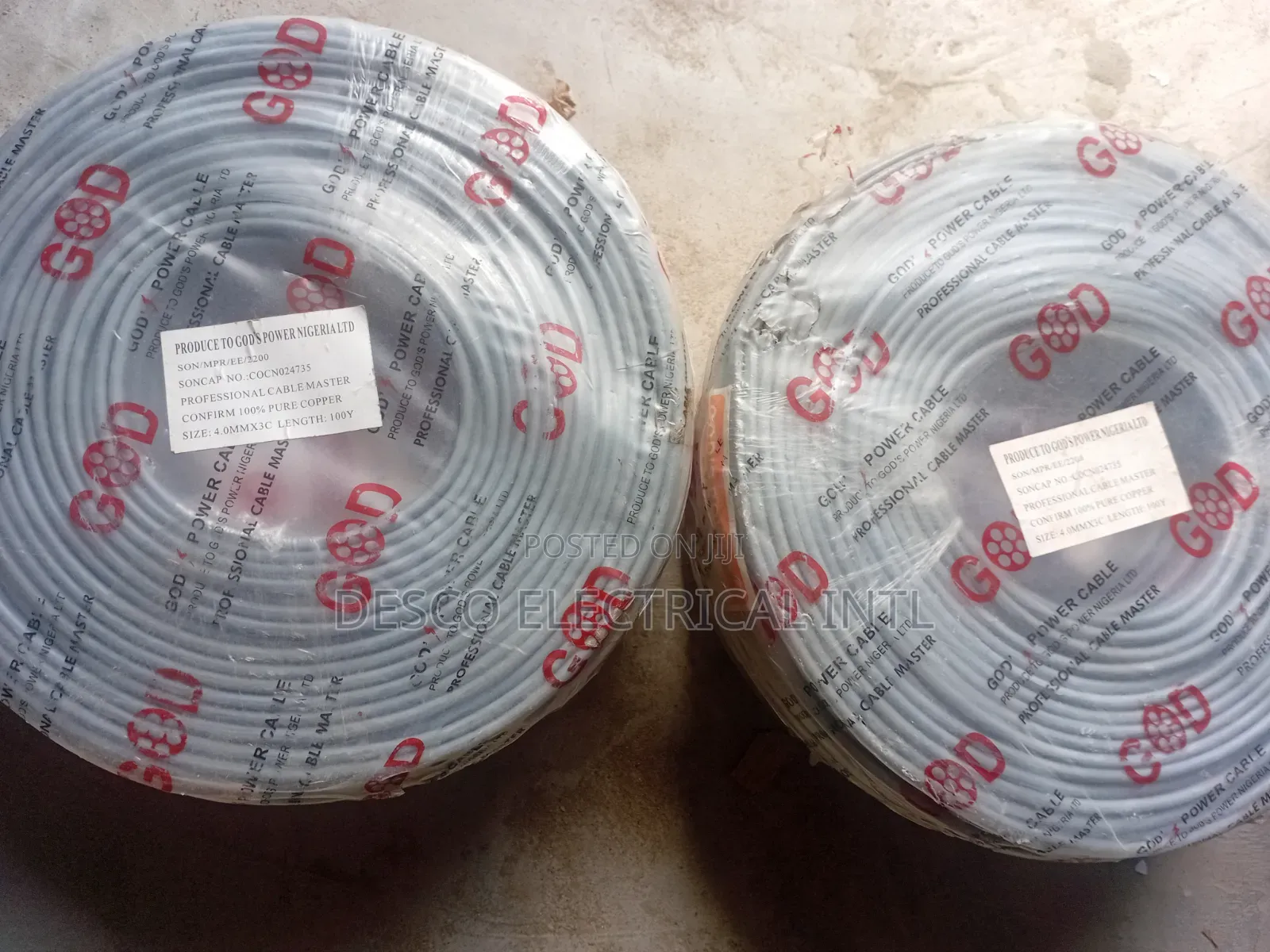 4mmx3core Flat Wire