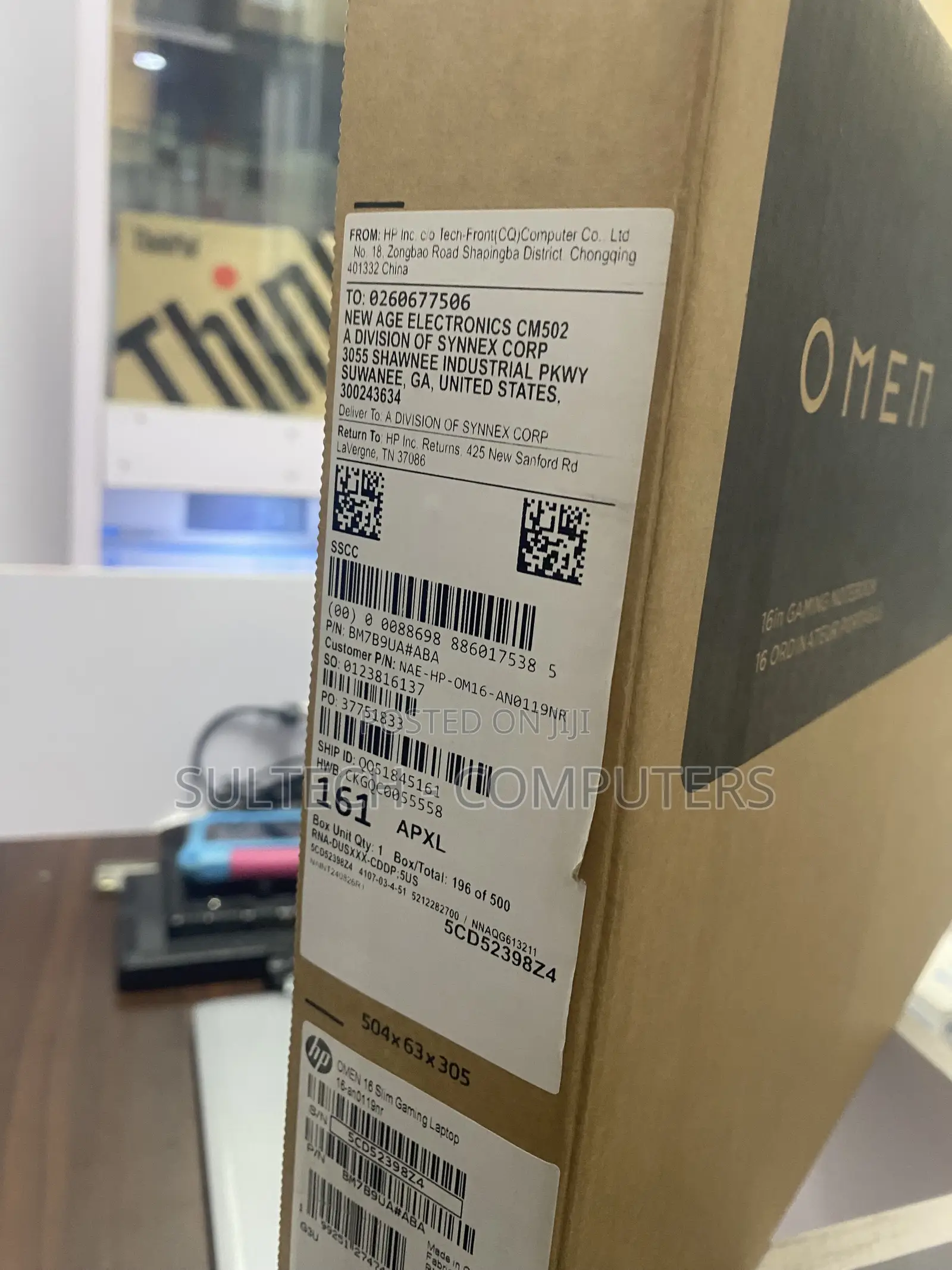 New Laptop HP Omen Slim 16GB Intel Core Ultra 9 SSD 1T