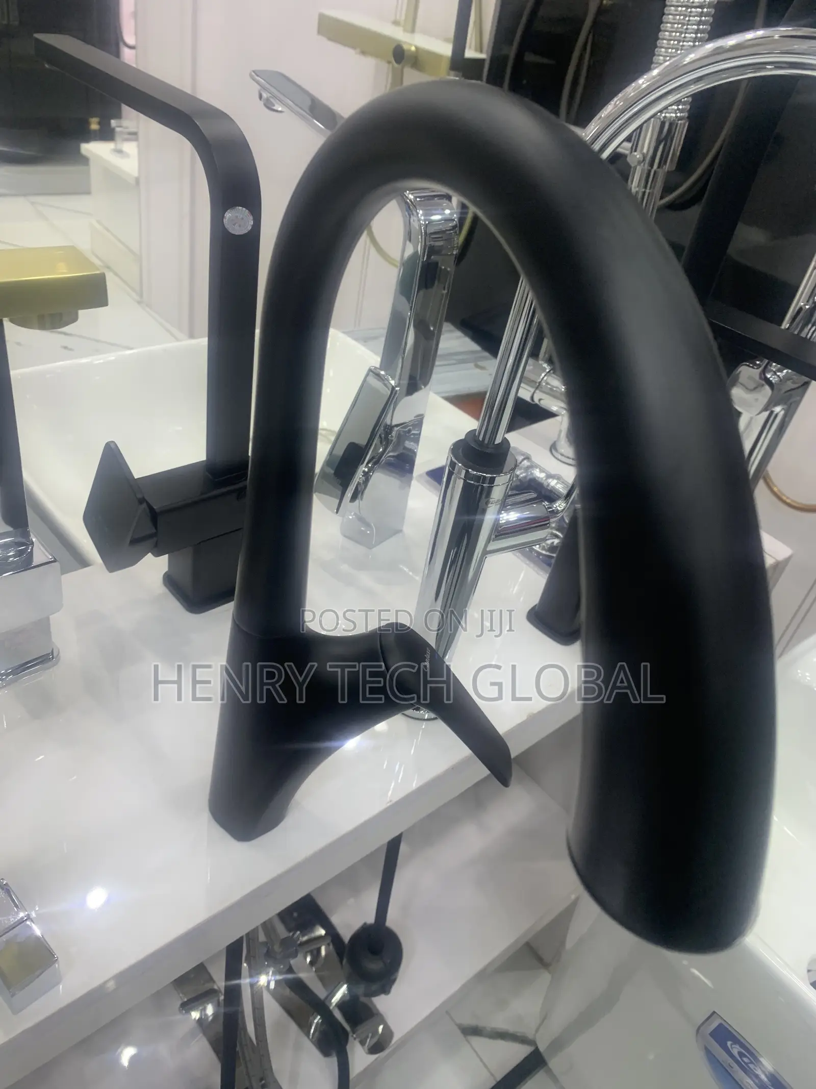 Sink Mixer Tap ( Black Color)