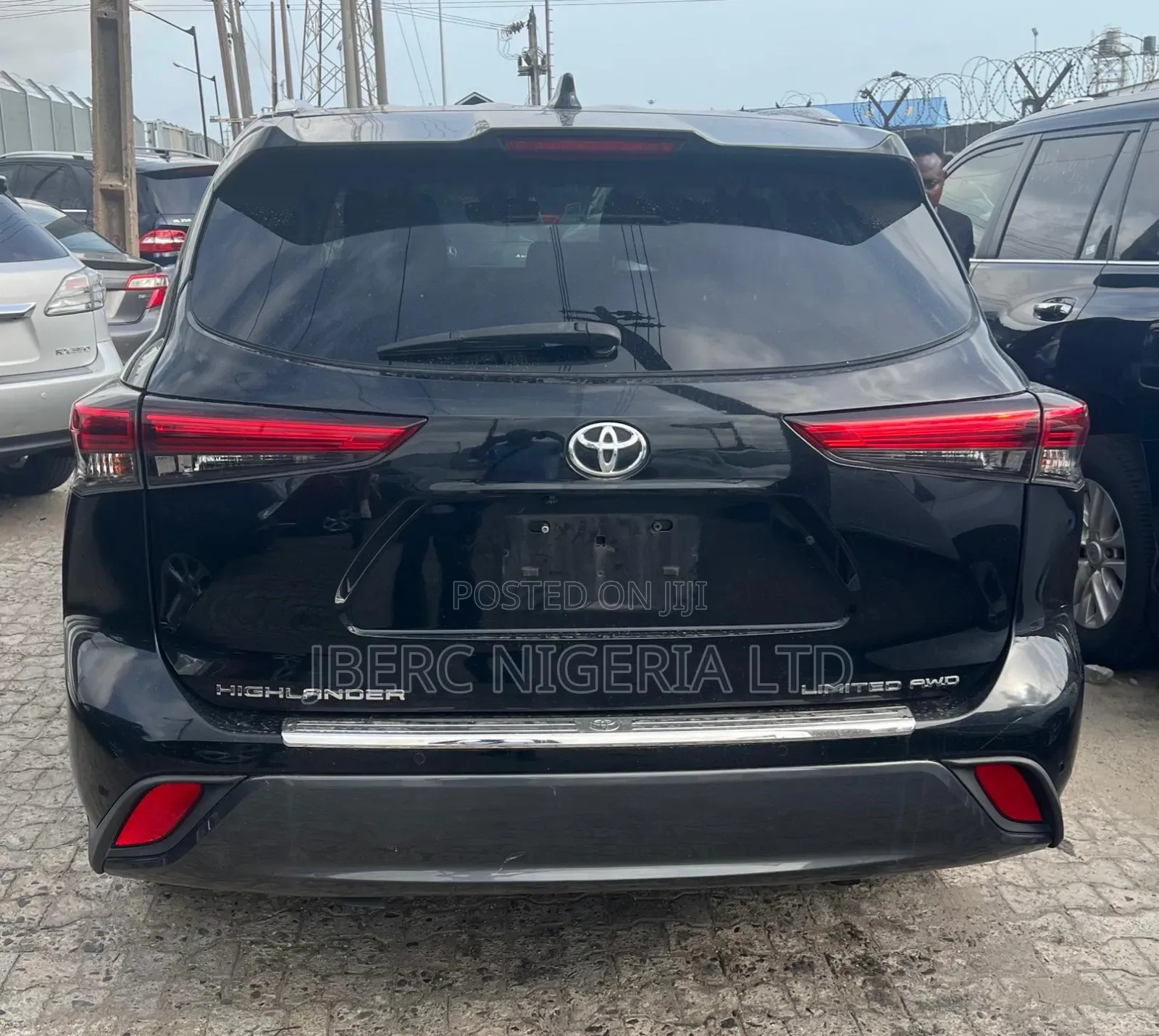 Toyota Highlander Limited 2021 Black
