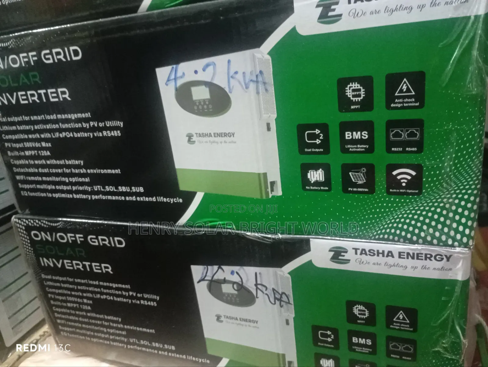 Tasha 4.2kva. 24v Hibrid Inverter