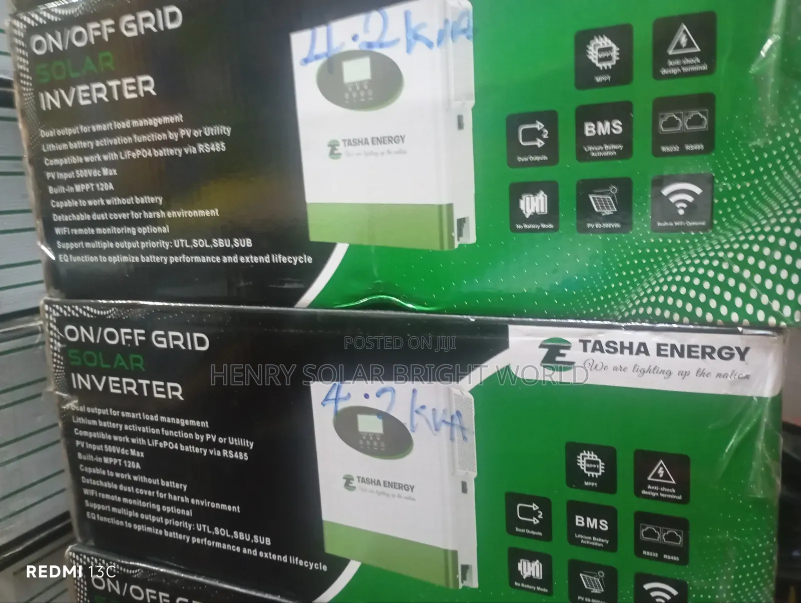 Tasha 4.2kva. 24v Hibrid Inverter