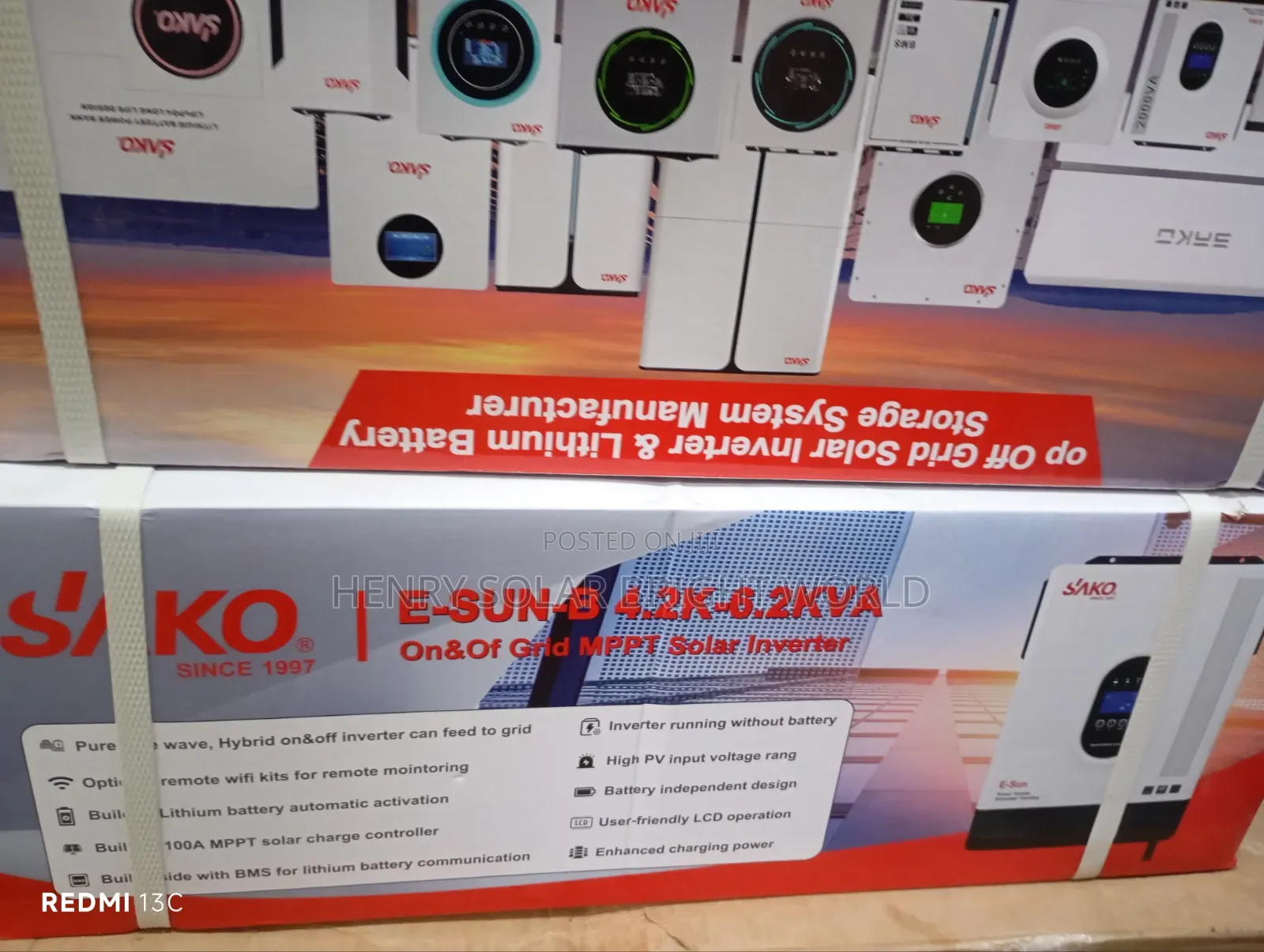 Sako 4.2kva 24v Hibrid Inverter