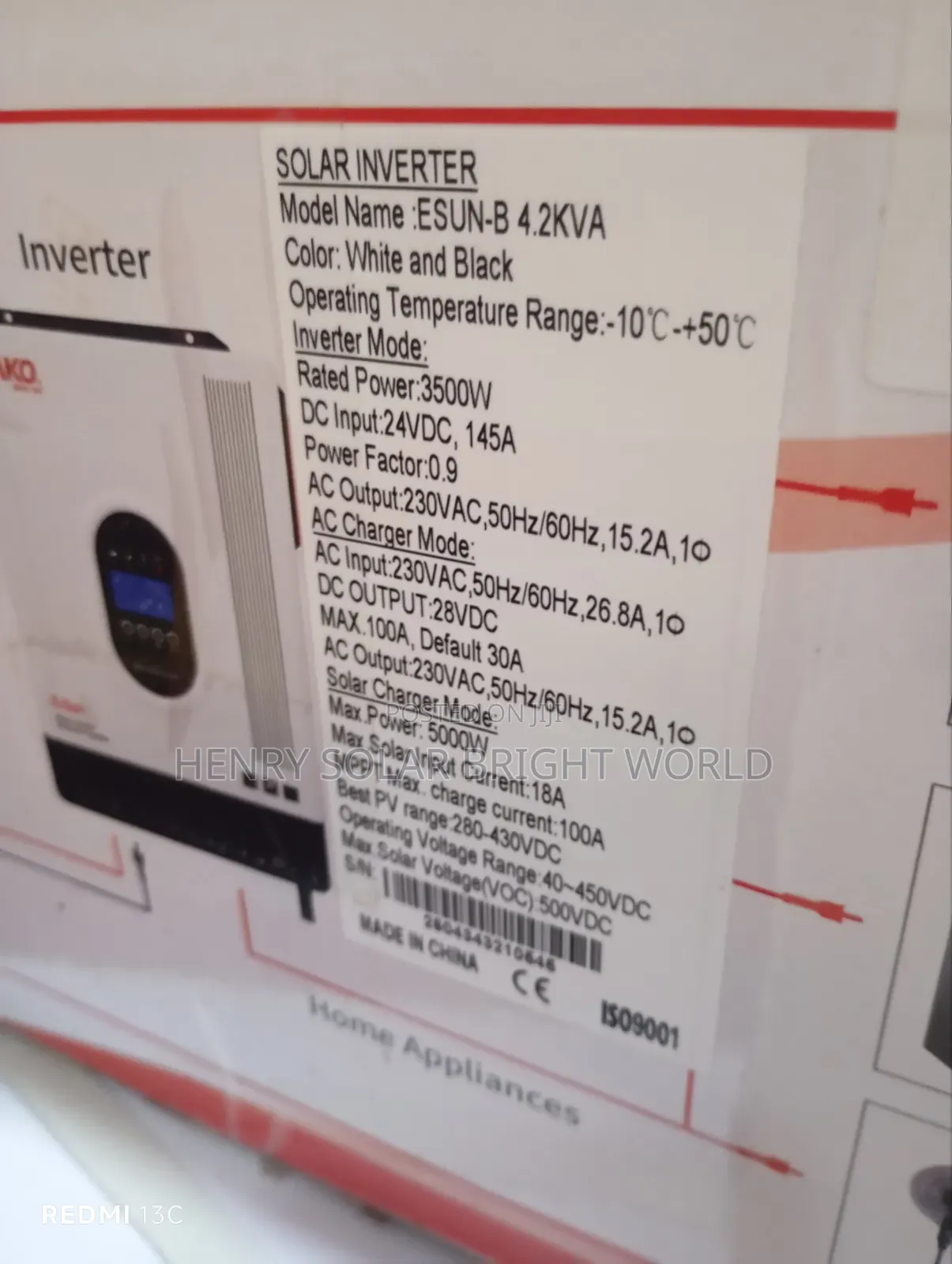 Sako 4.2kva 24v Hibrid Inverter
