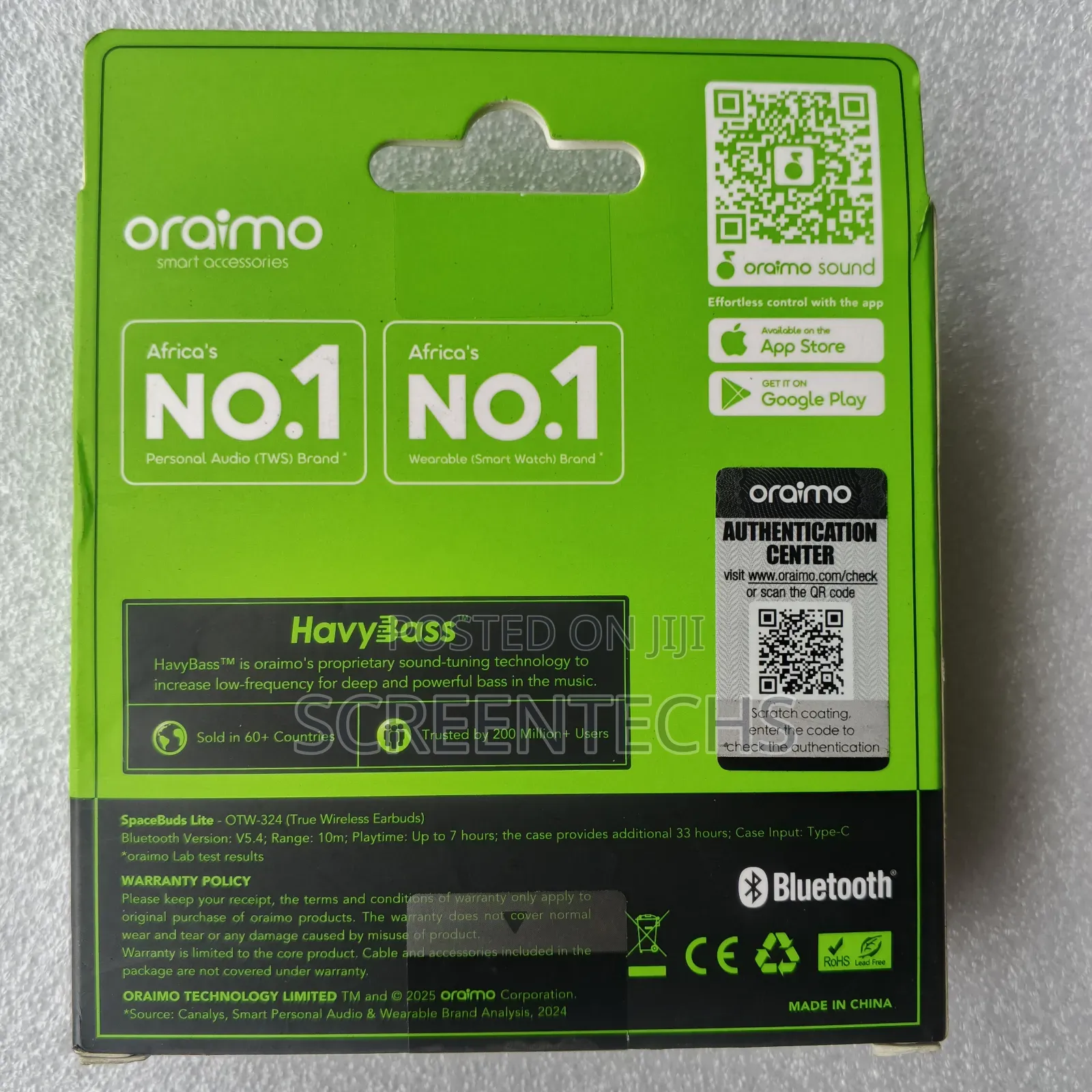 Original Oraimo Spacebuds Lite Otw-324