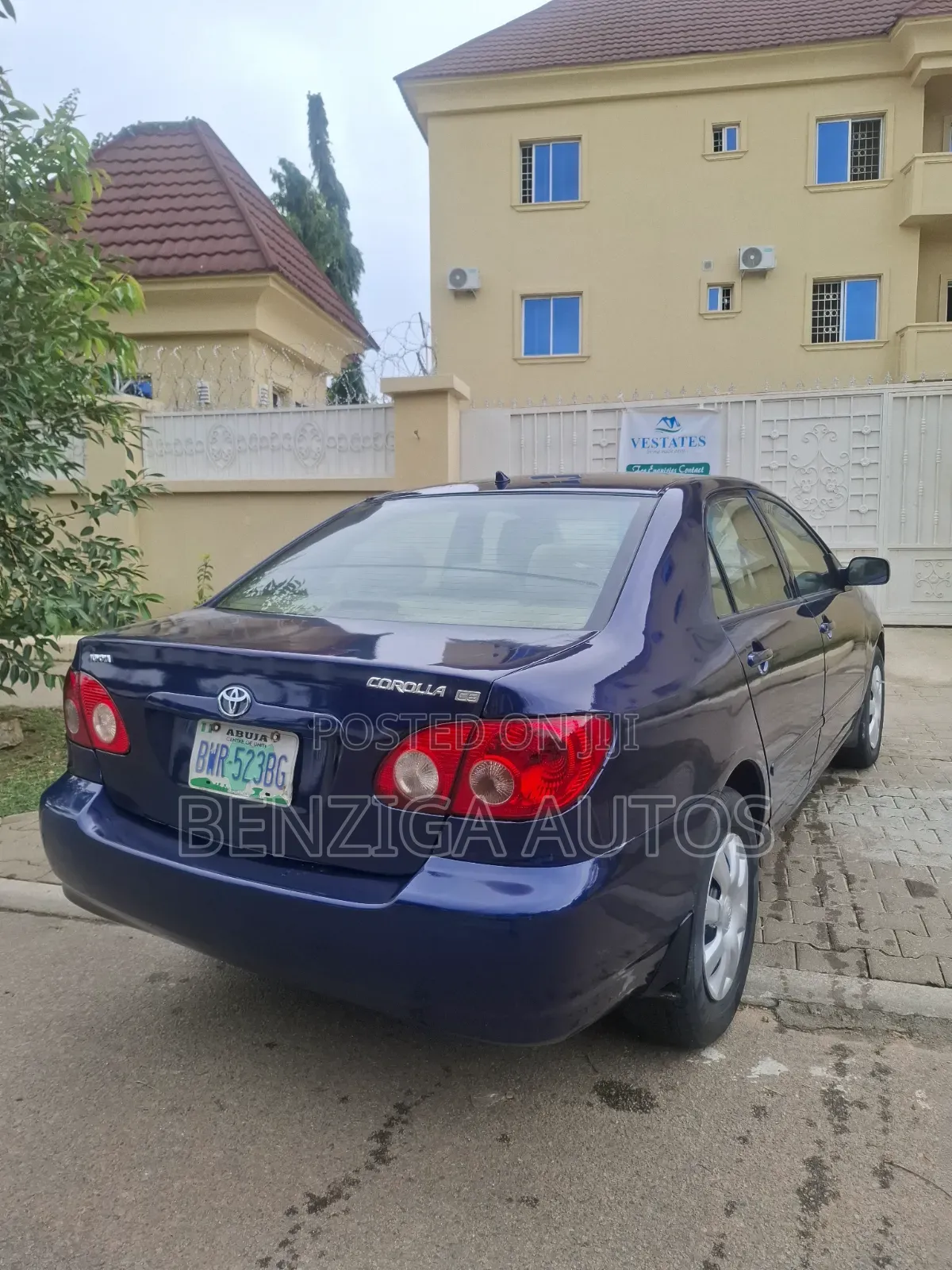 Toyota Corolla 2007 Blue