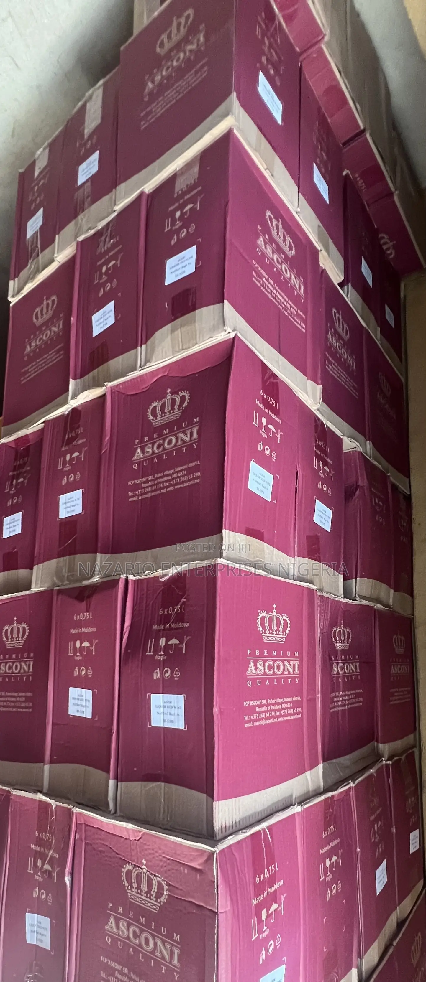 Agor Sweet Red Wine by 12 Bottles