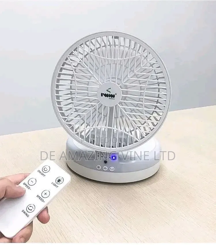 Rechargeable Table and Wall Mounted With Led Light and Remote Control