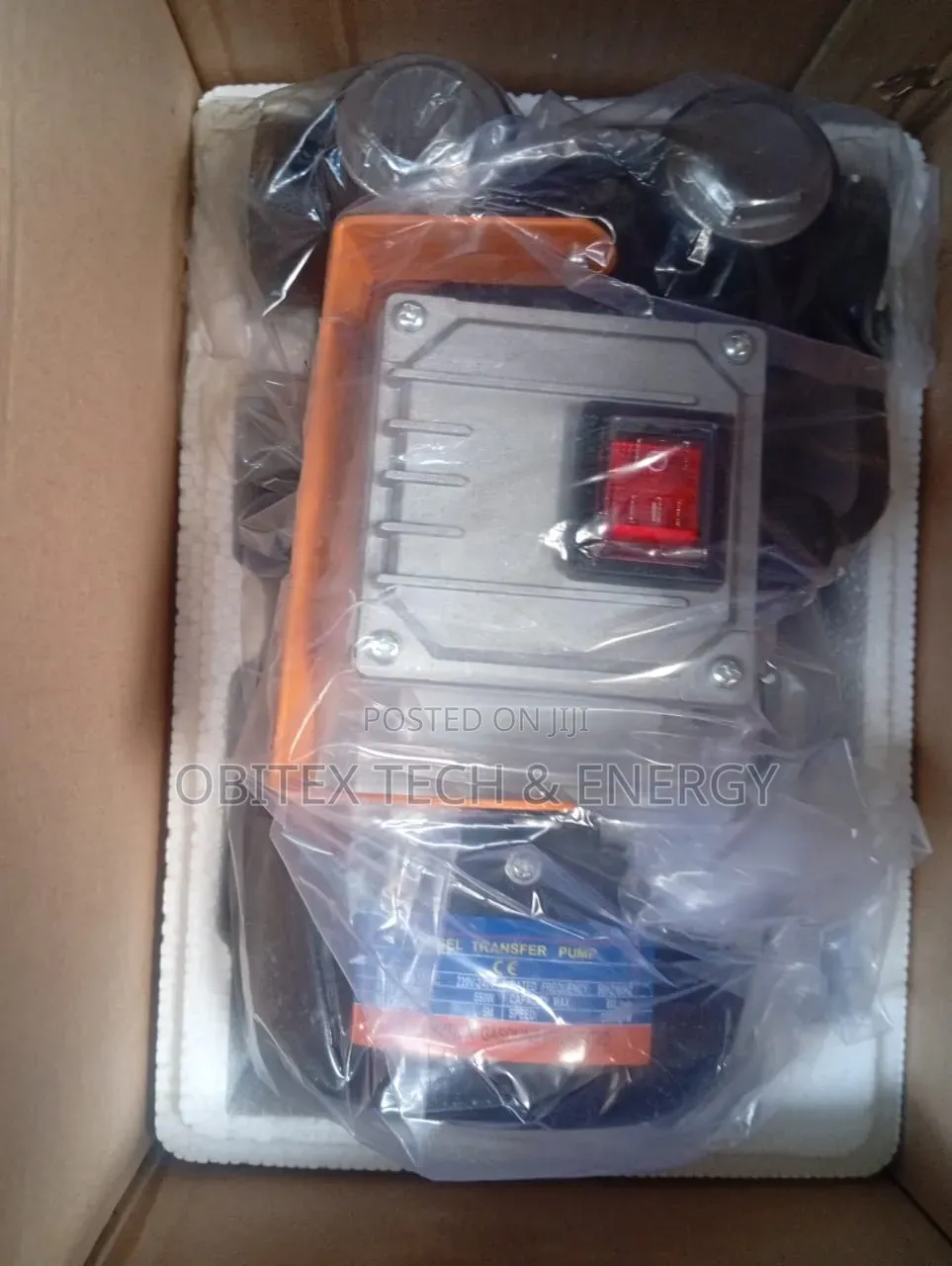 Electric Diesel Transfer Pump 220v 550w – Self-Priming Oil/Fuel Pump