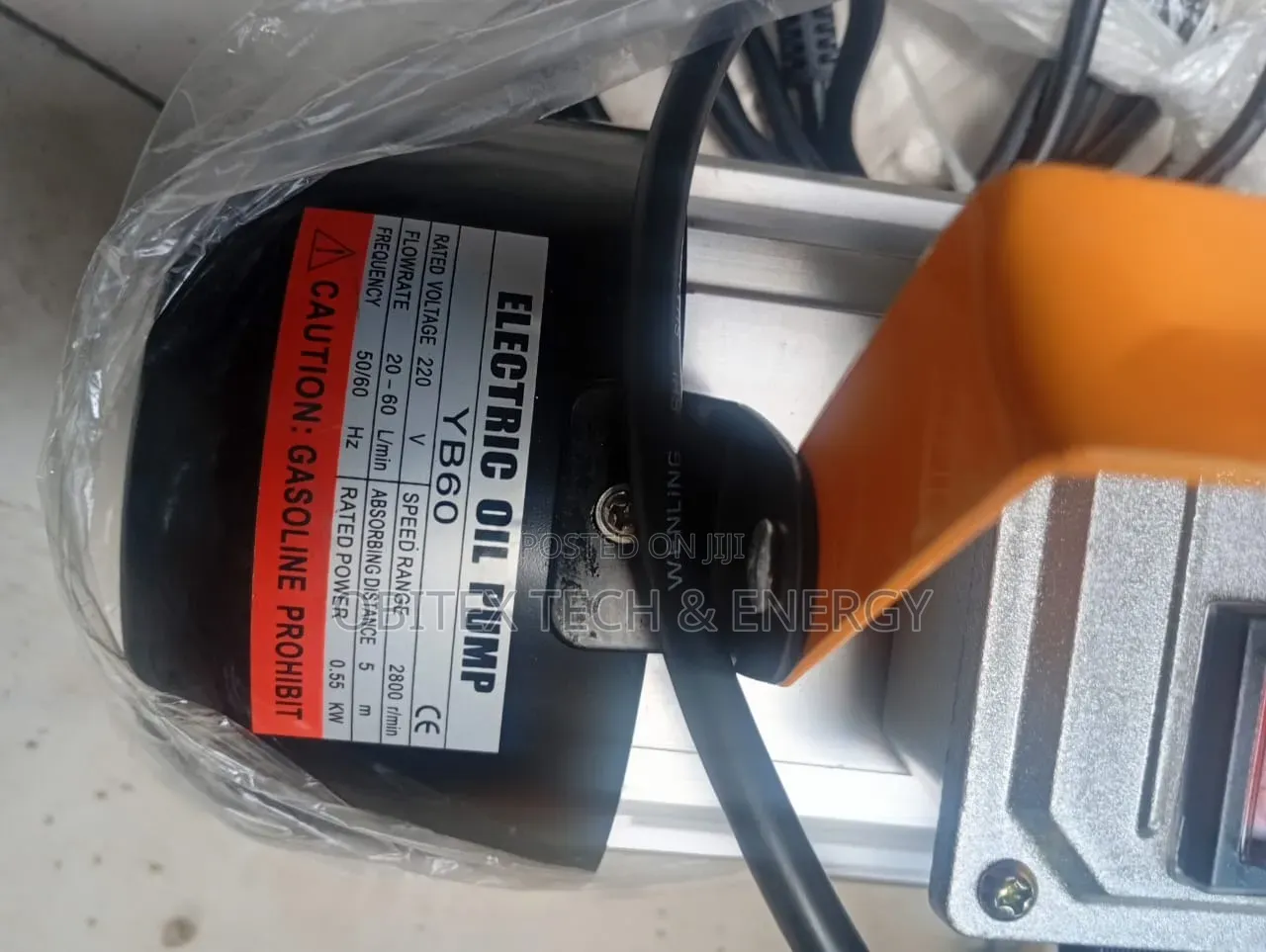 Electric Diesel Transfer Pump 220v 550w – Self-Priming Oil/Fuel Pump