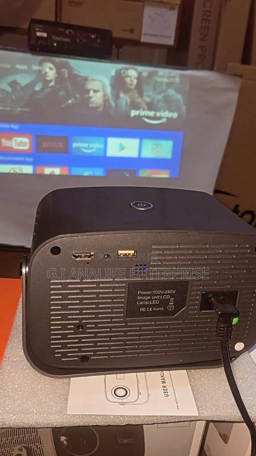 A10 Smart Mini Projector