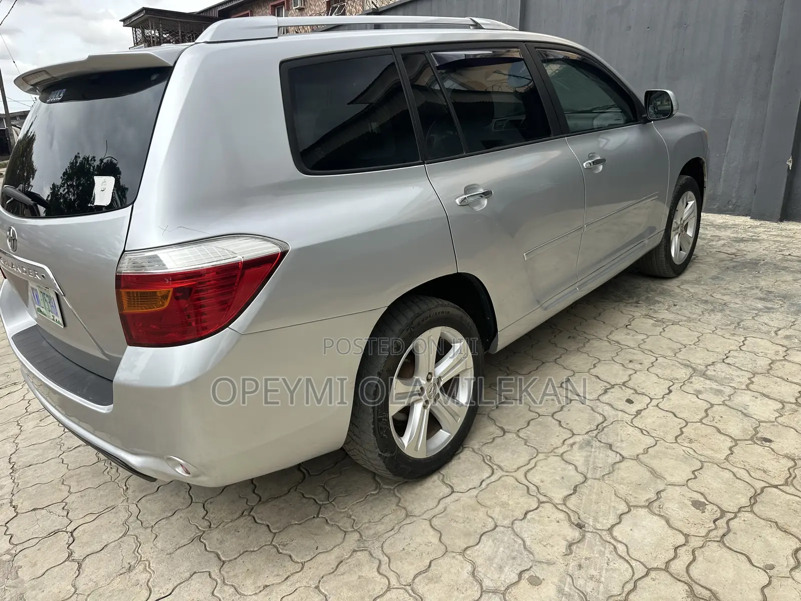 Toyota Highlander Limited 2010 Silver