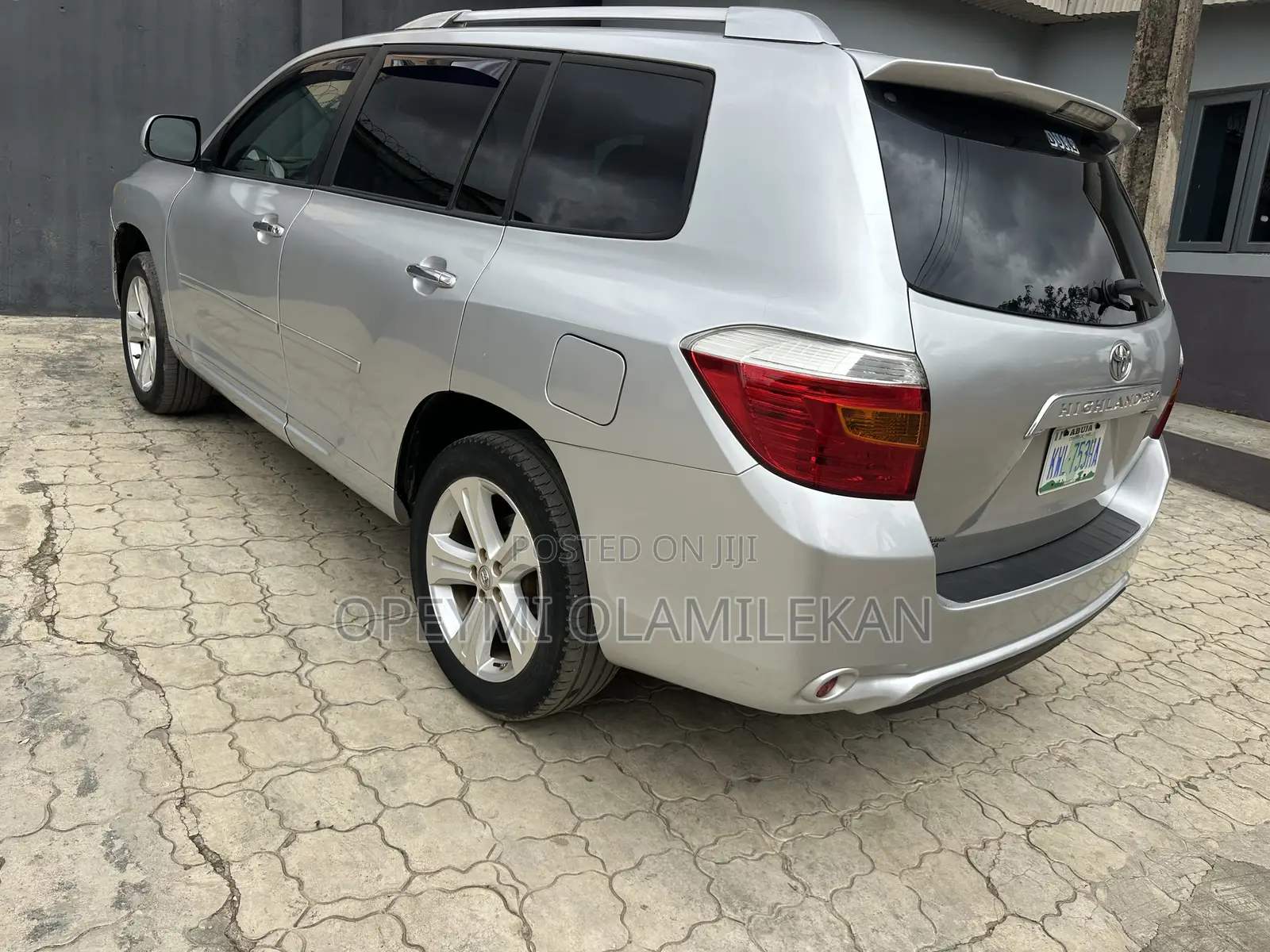 Toyota Highlander Limited 2010 Silver