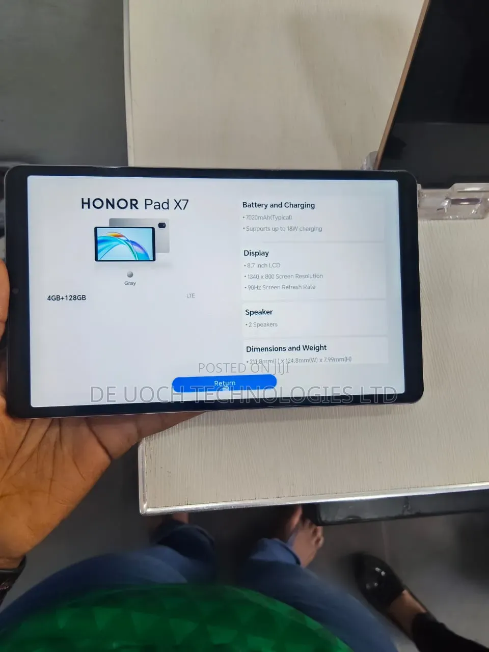 New Honor X7 128 GB