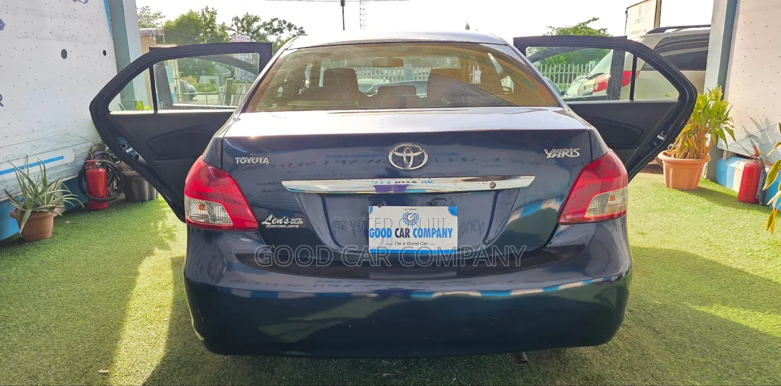 Toyota Yaris 2007 Blue
