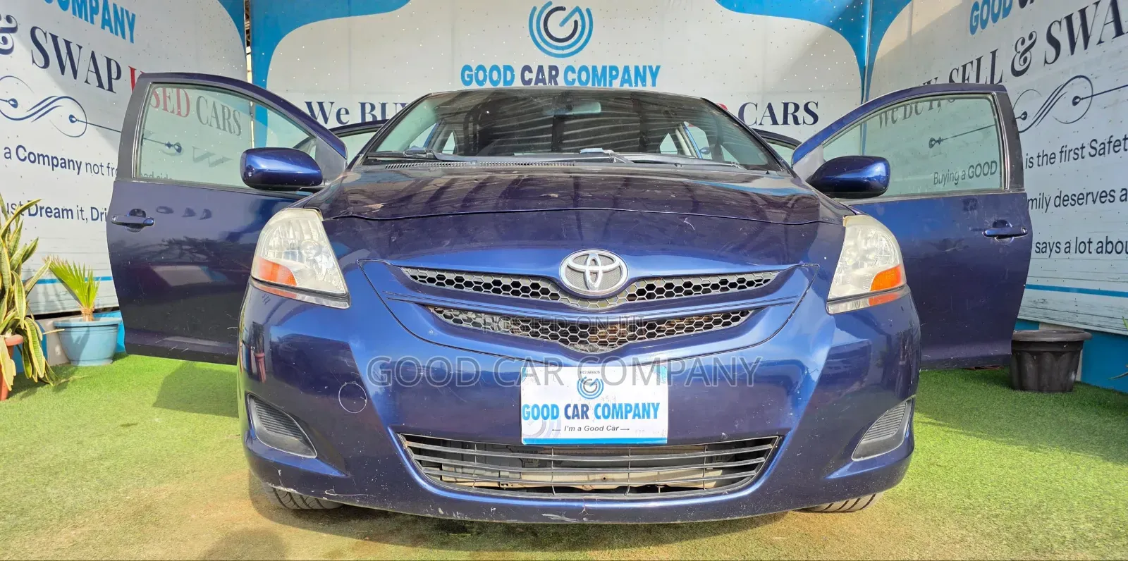 Toyota Yaris 2007 Blue