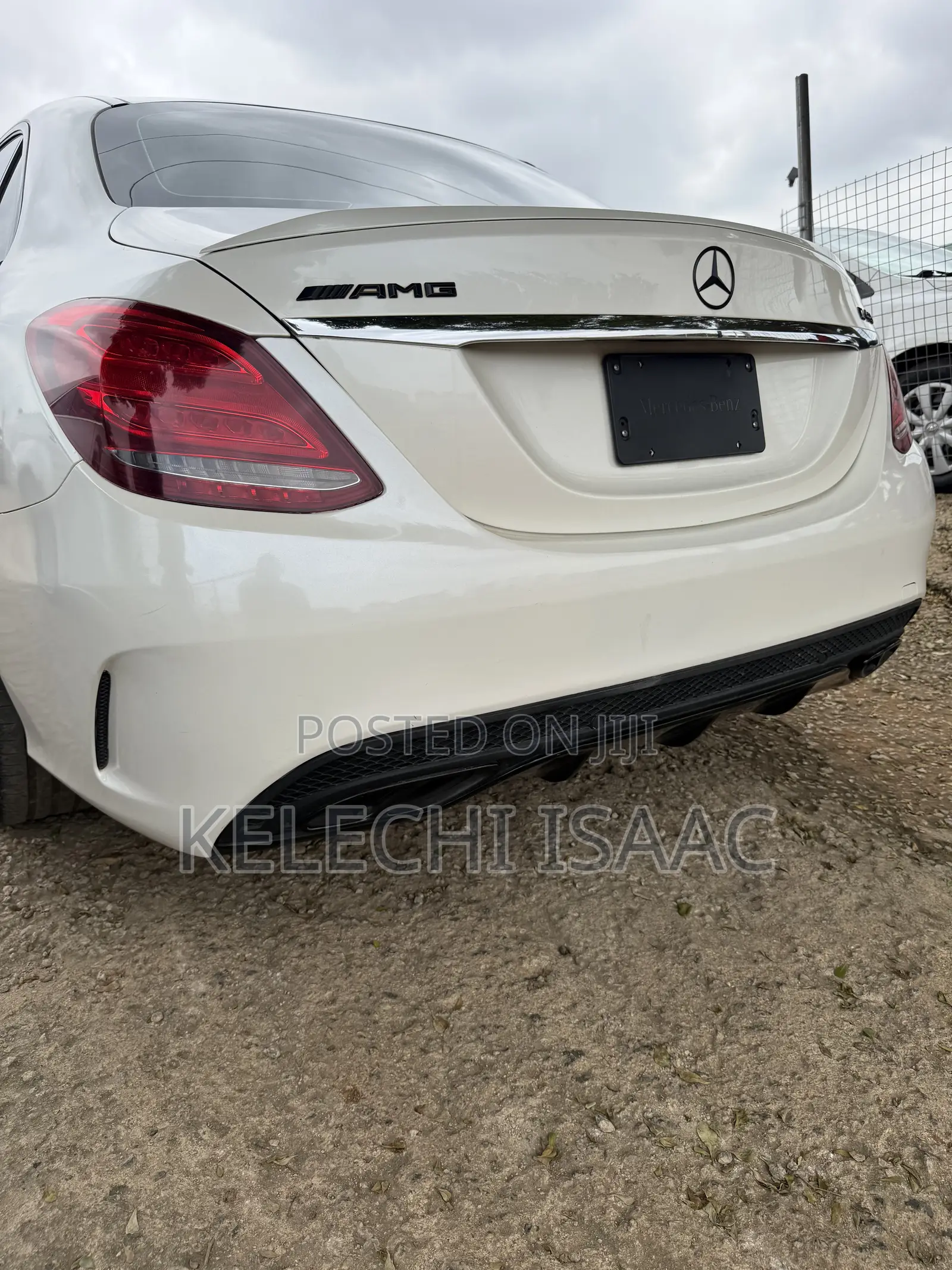 Mercedes-Benz C43 4Matic Sedan AWD (3.0L V6 9AM) 2017 White