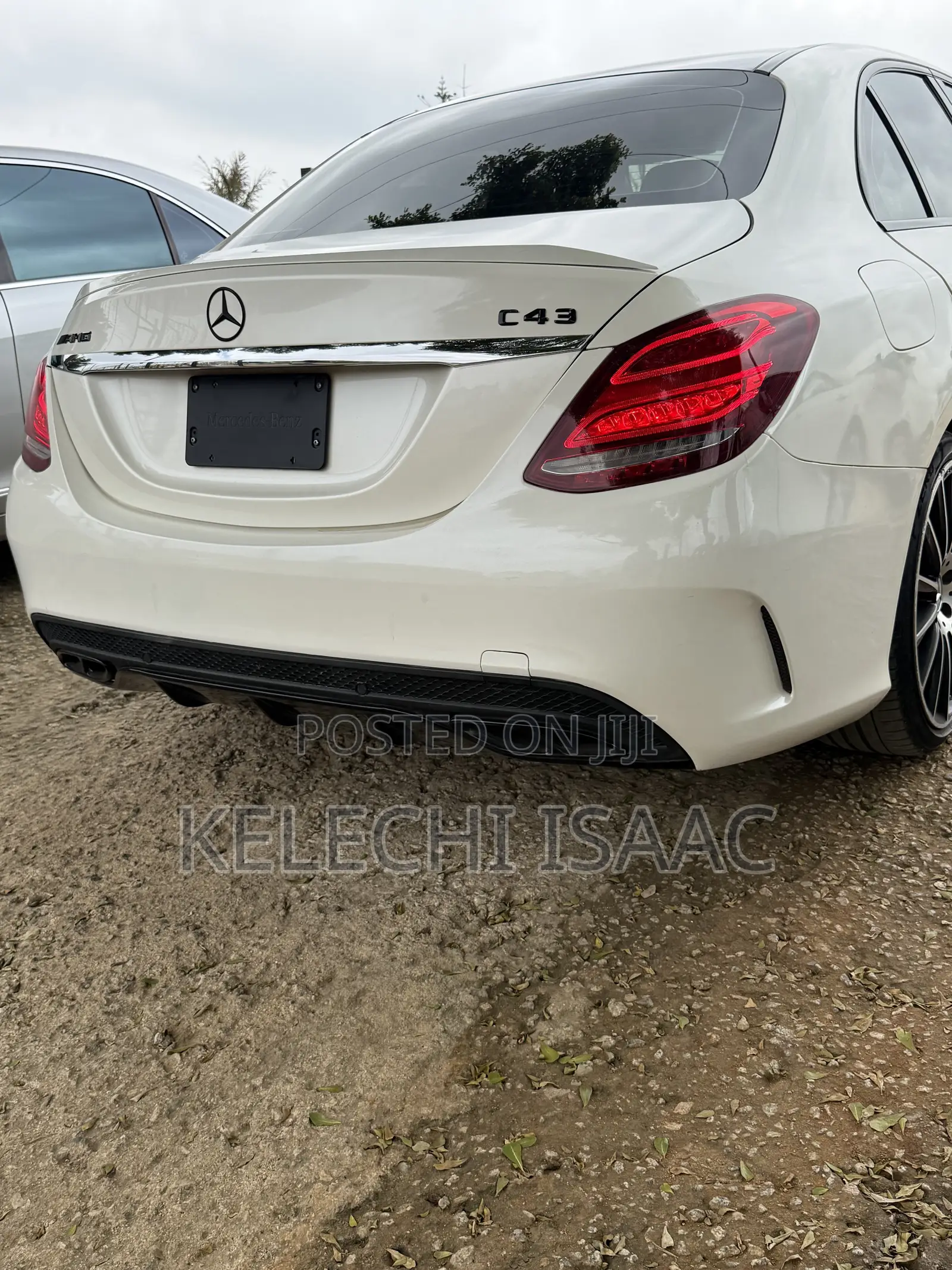 Mercedes-Benz C43 4Matic Sedan AWD (3.0L V6 9AM) 2017 White