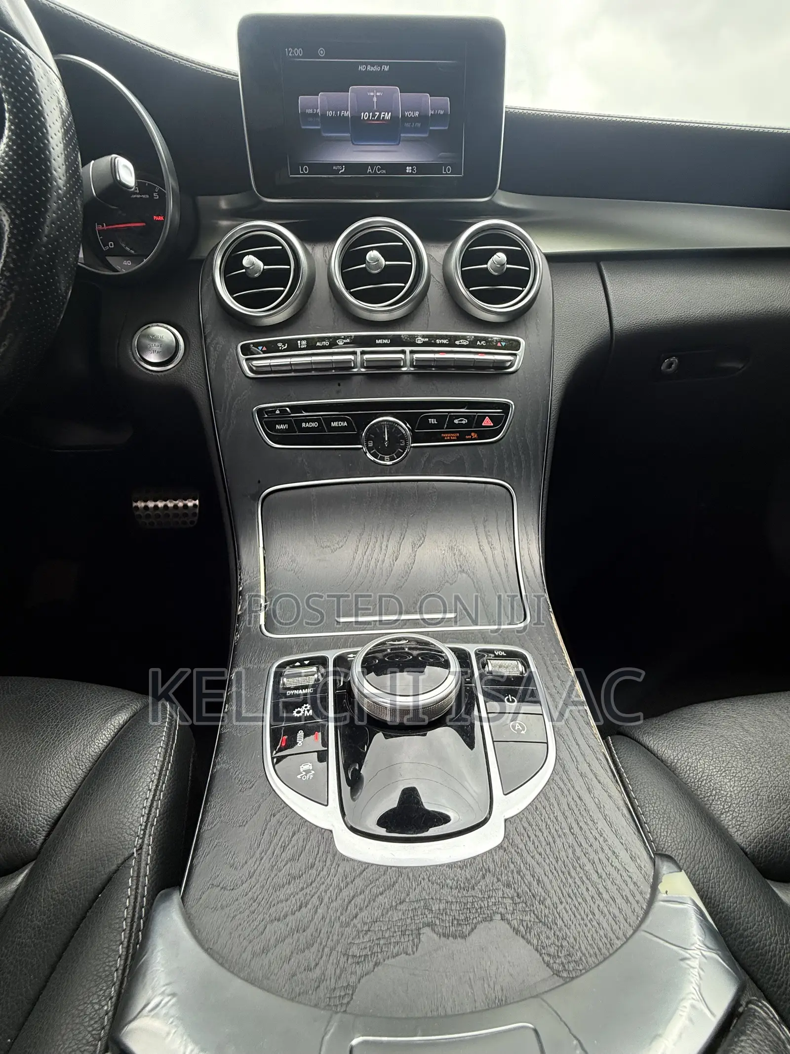Mercedes-Benz C43 4Matic Sedan AWD (3.0L V6 9AM) 2017 White