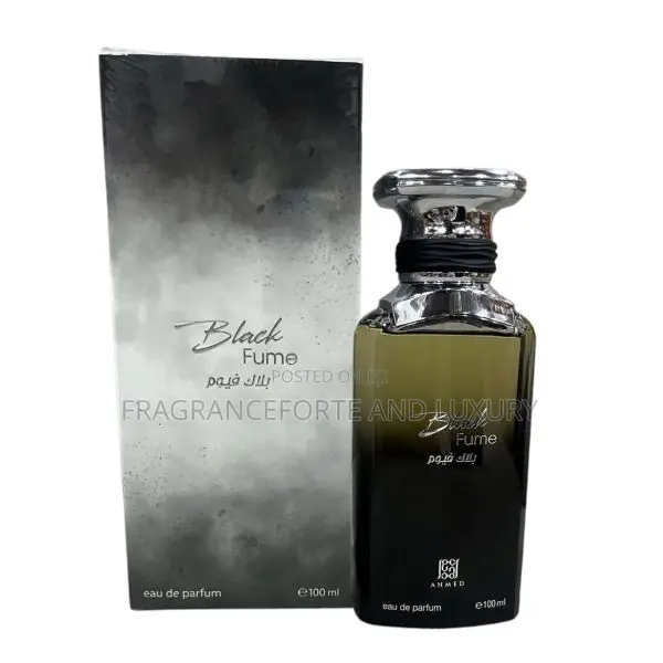 Ahmed Al Maghribi Black Fume Edp 100ml